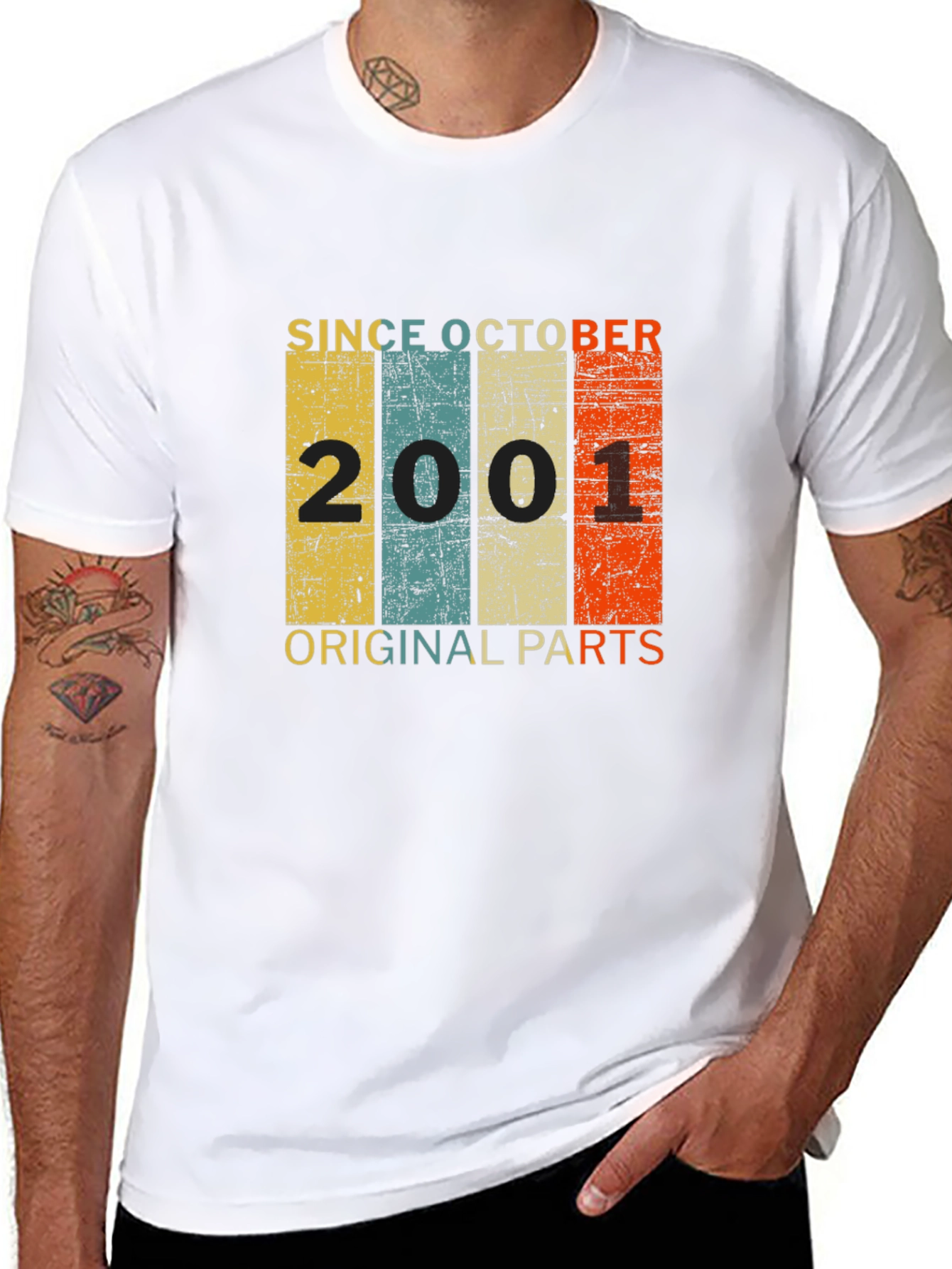 Since October 2001 T-Shirt Original Parts