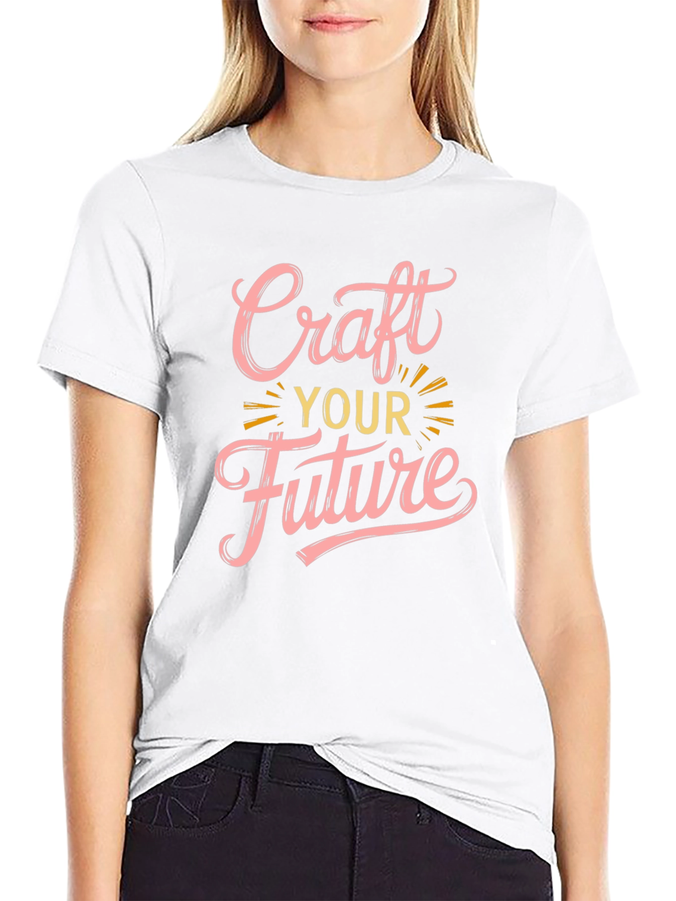 Craft Your Future Graphic Tee - Black