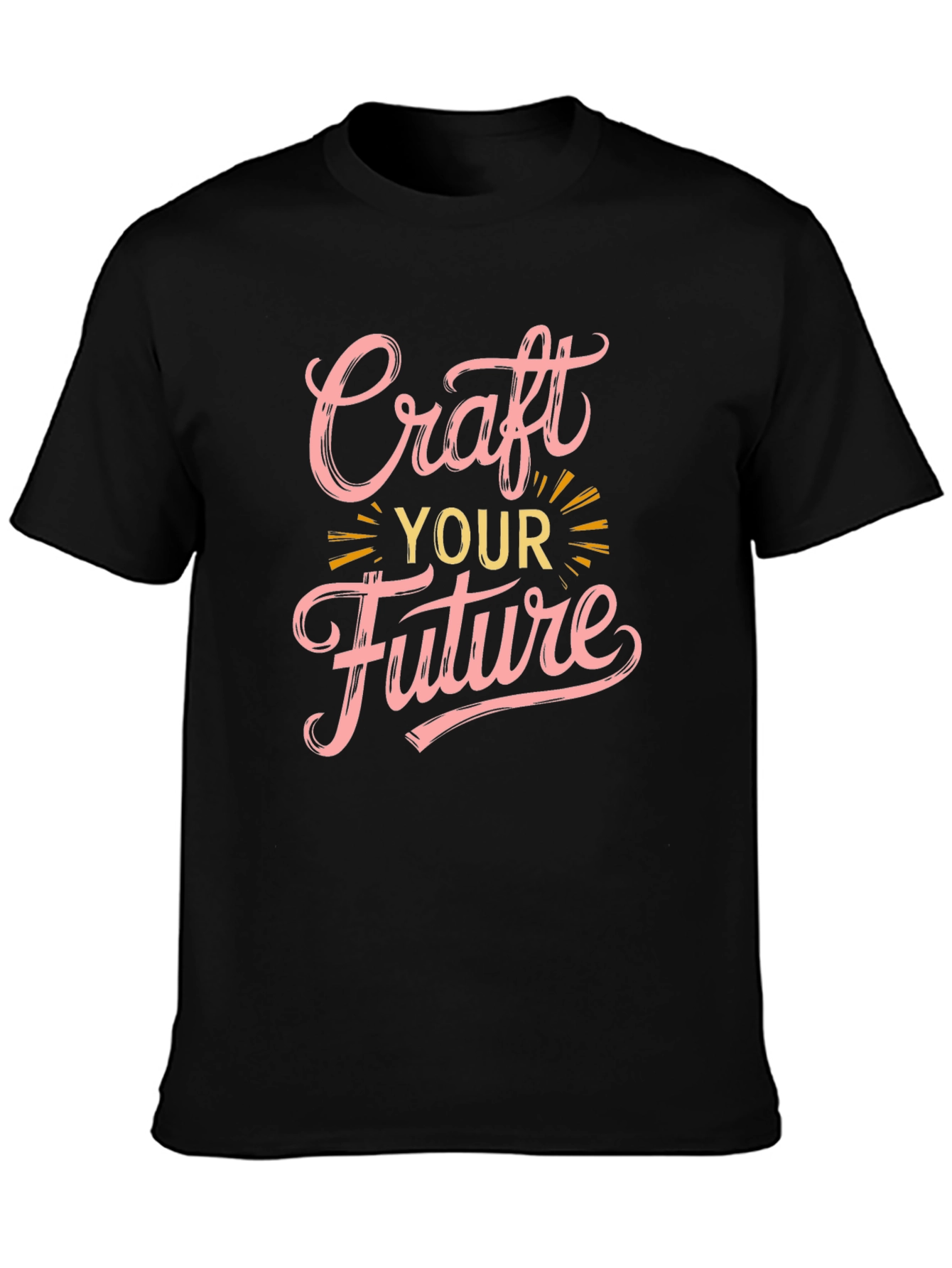 Craft Your Future Graphic Tee - Black