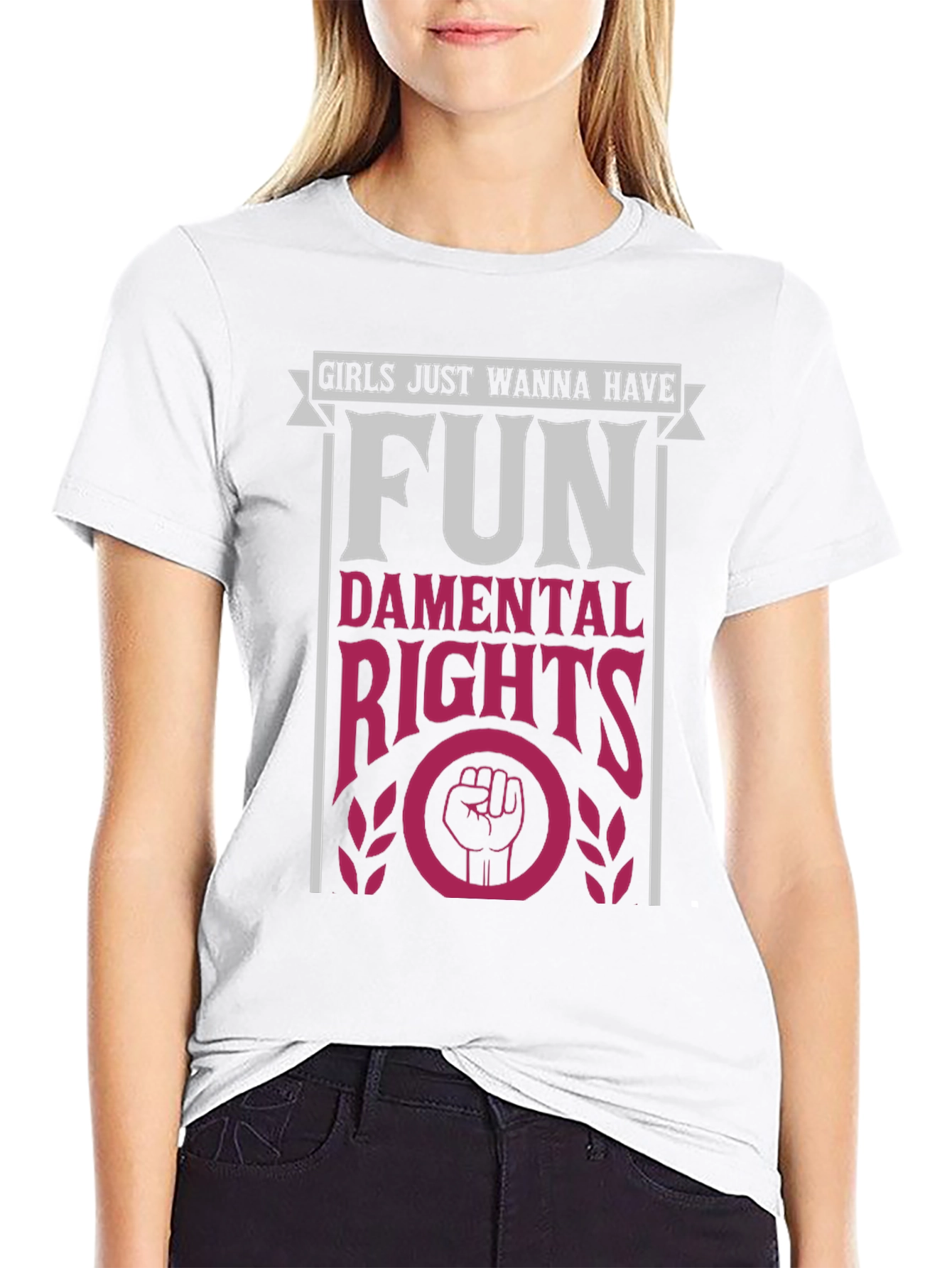 Girls Just Wanna Have Fun Feminist T-Shirt