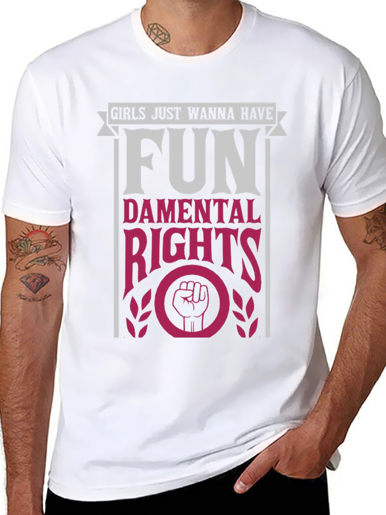 Girls Just Wanna Have Fun Feminist T-Shirt
