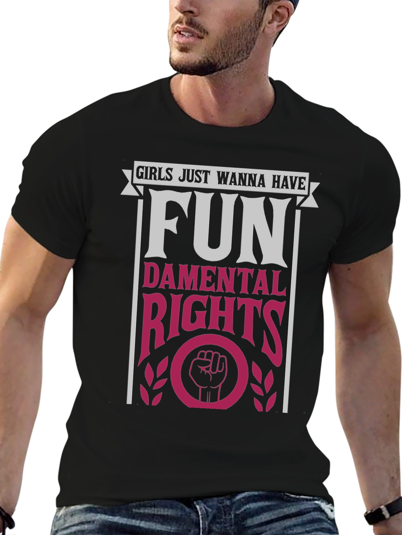 Girls Just Wanna Have Fun Feminist T-Shirt