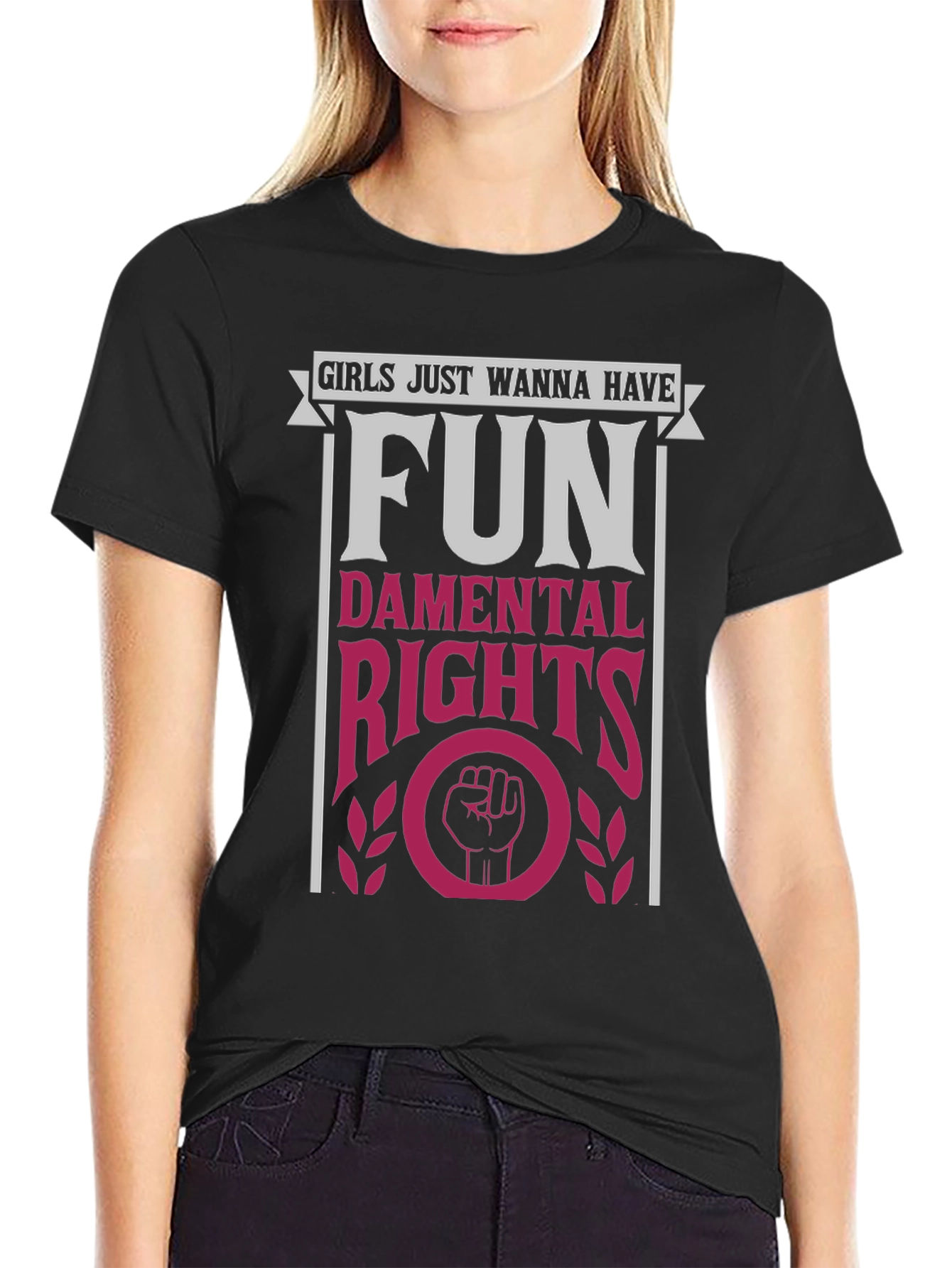 Girls Just Wanna Have Fun Feminist T-Shirt