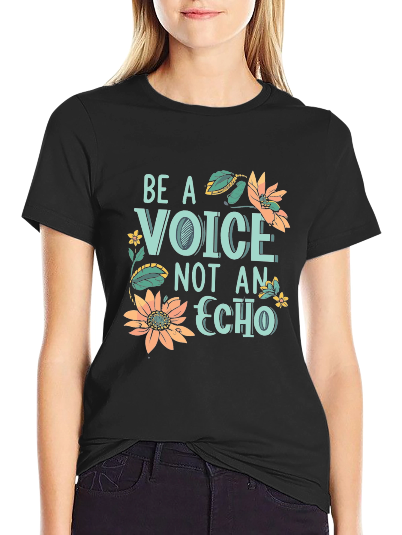 Be a Voice Not an Echo Graphic Tee