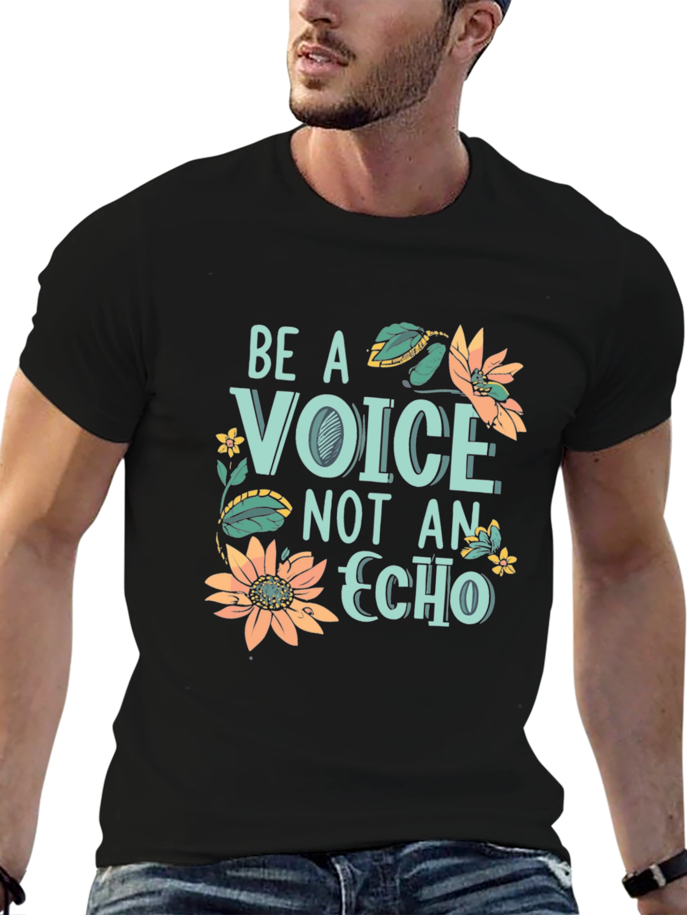 Be a Voice Not an Echo Graphic Tee
