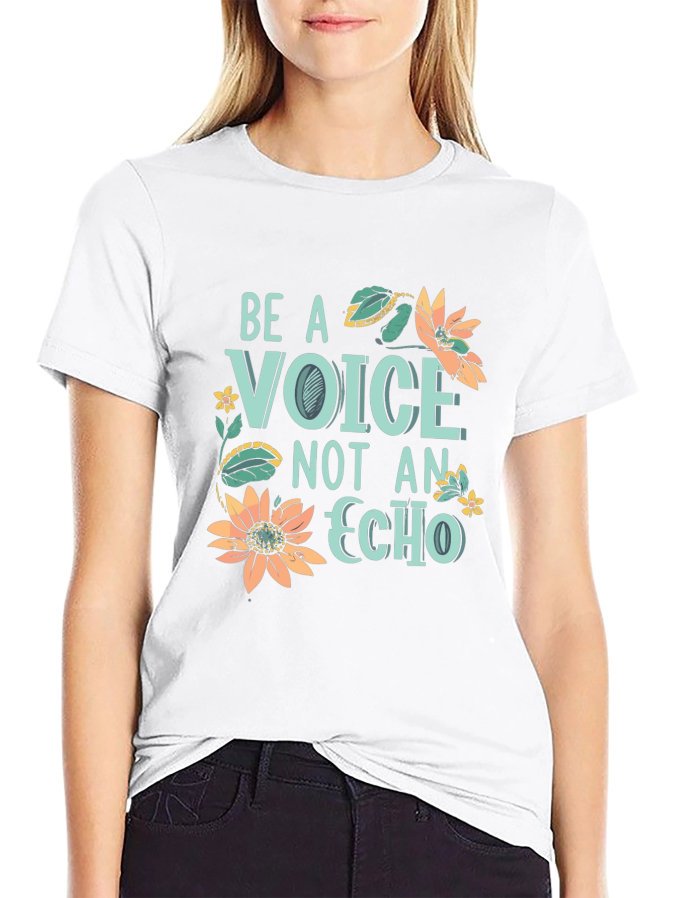 Be a Voice Not an Echo Graphic Tee