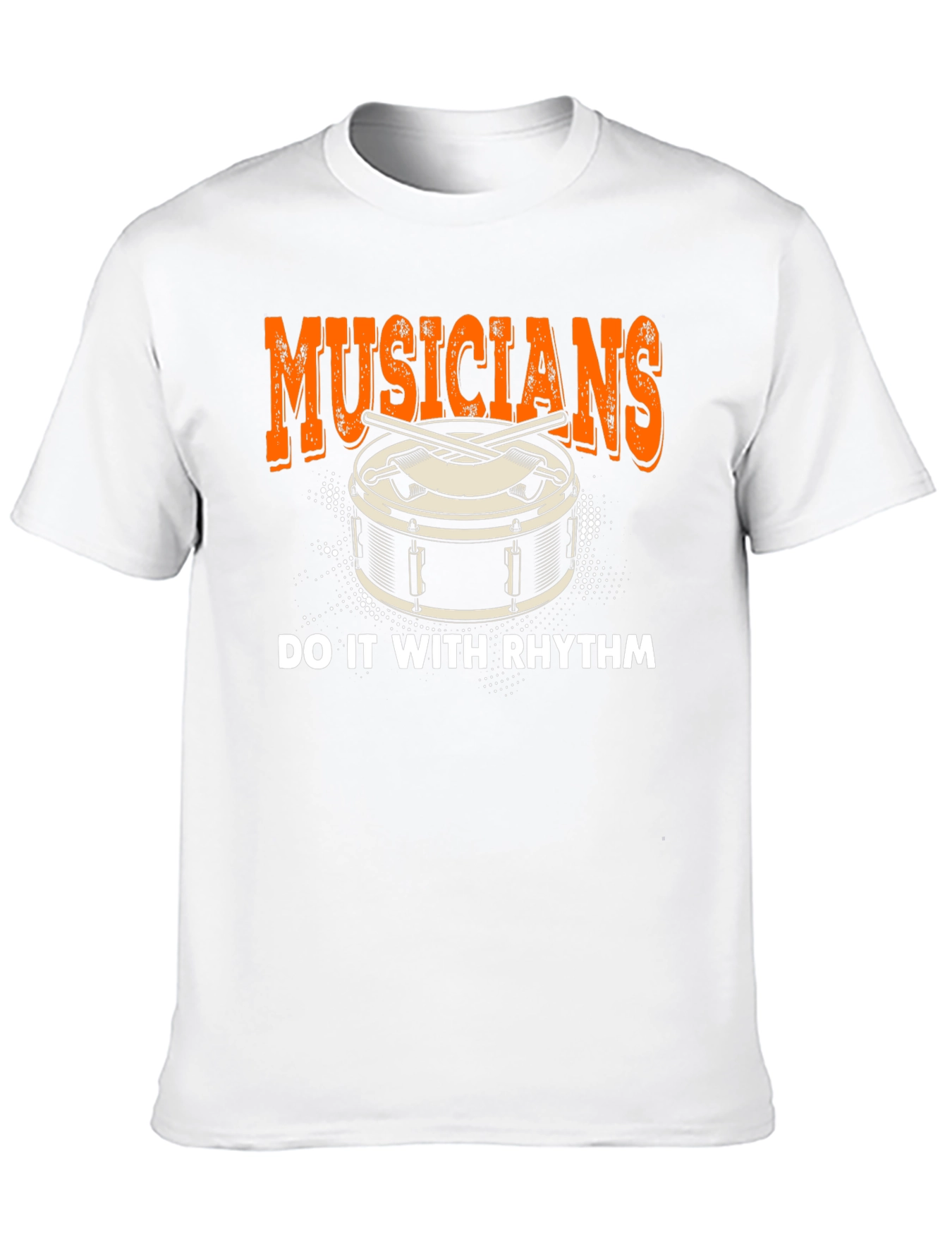 Musician Drum T-Shirt - Do It With Rhythm