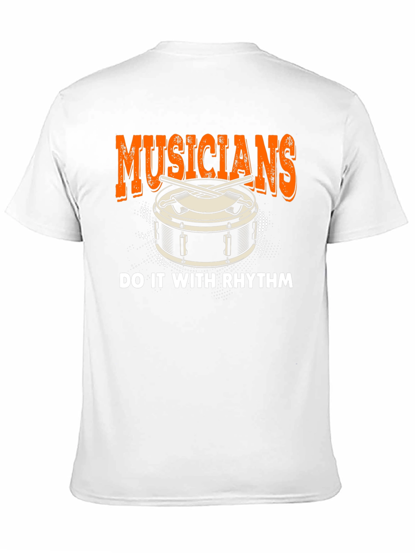 Musician Drum T-Shirt - Do It With Rhythm