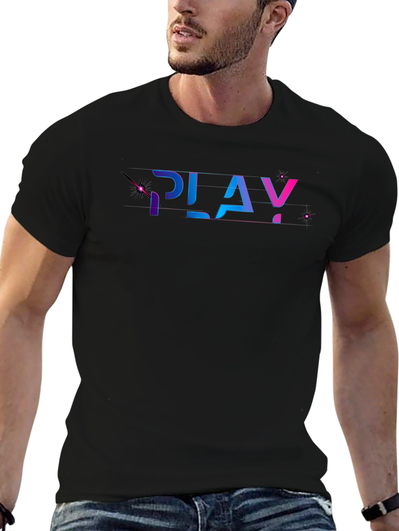 Retro Play T-Shirt - 80s Style Gamer Tee