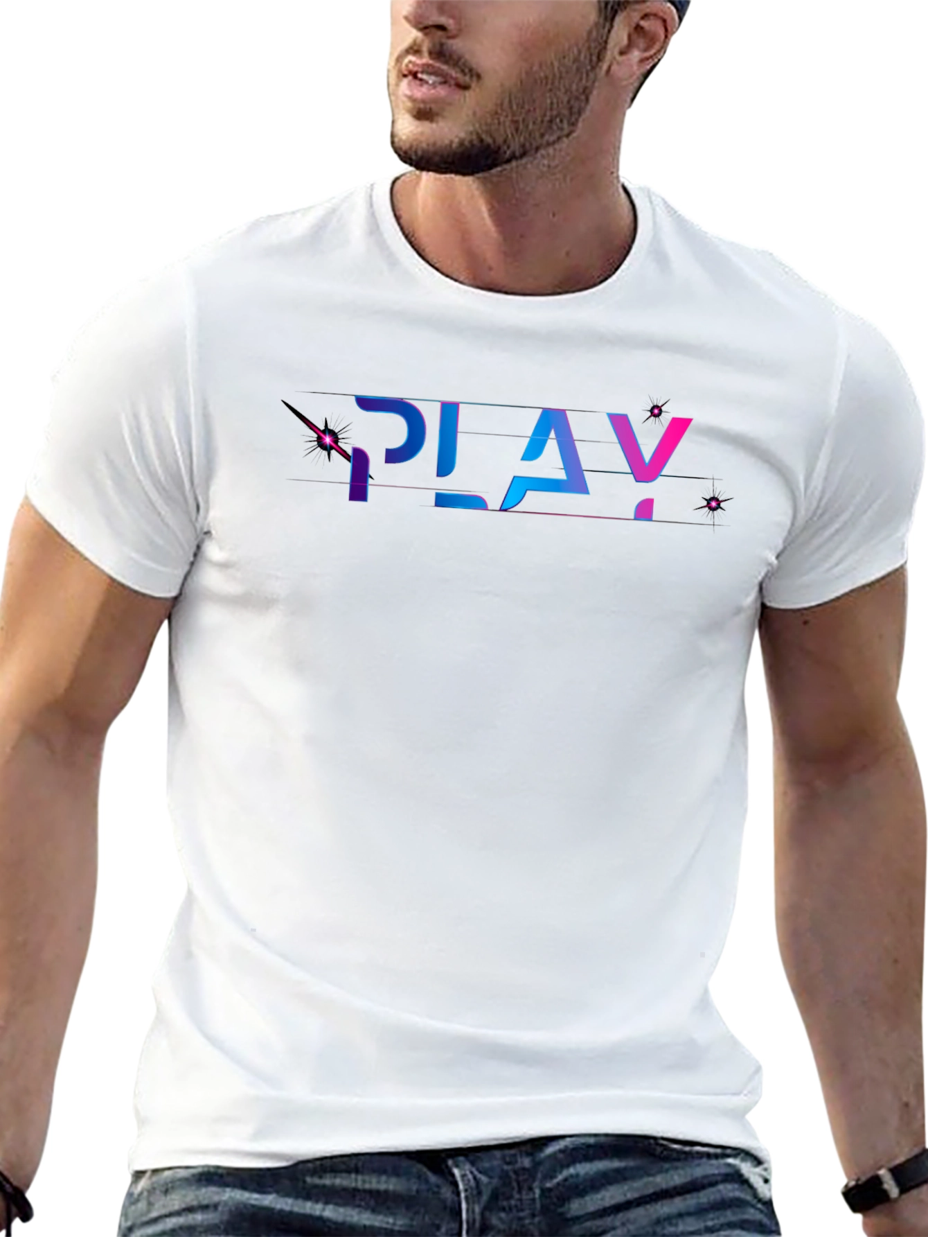 Retro Play T-Shirt - 80s Style Gamer Tee