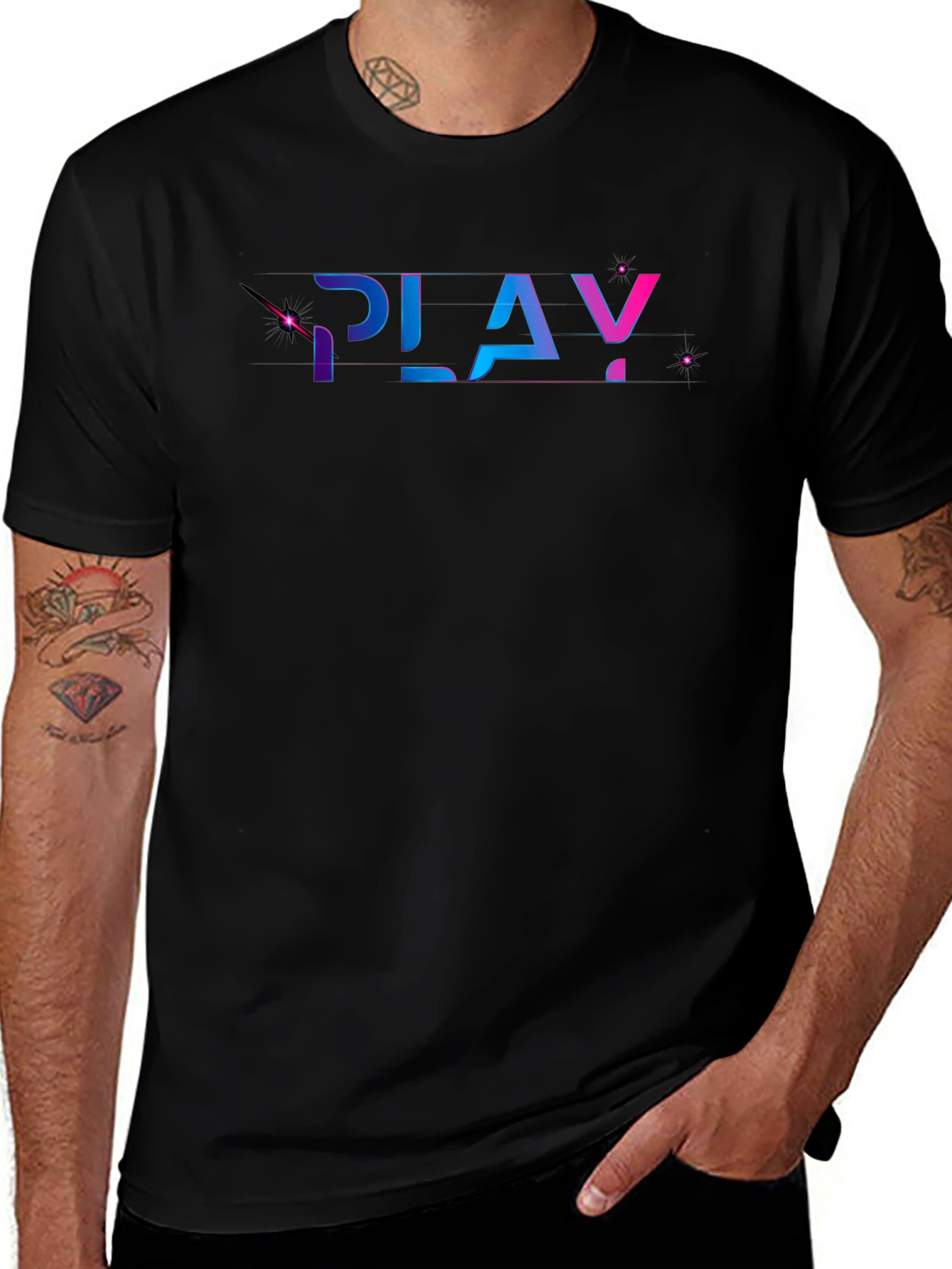 Retro Play T-Shirt - 80s Style Gamer Tee