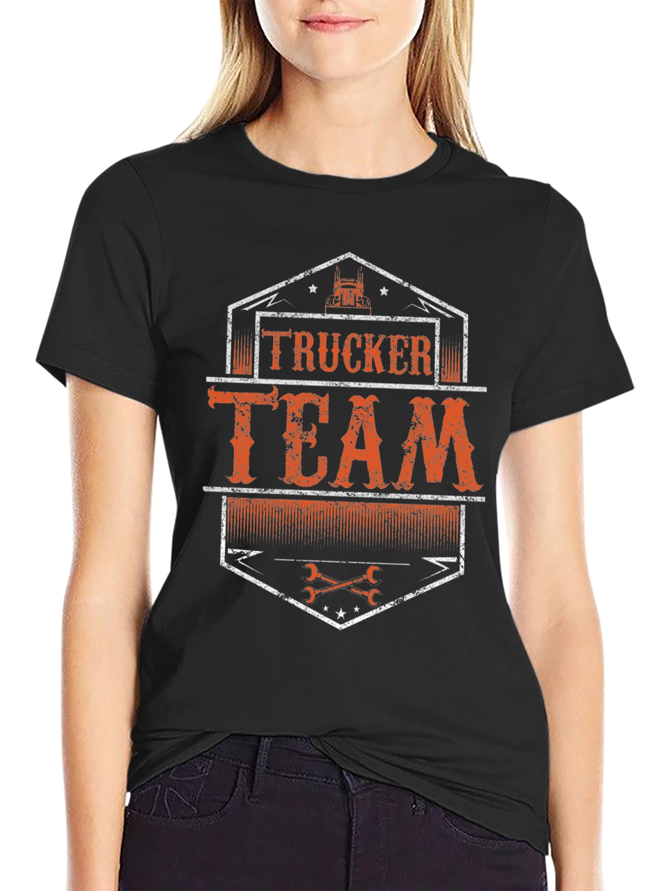 Trucker Team Graphic T-Shirt - Classic Trucker Apparel