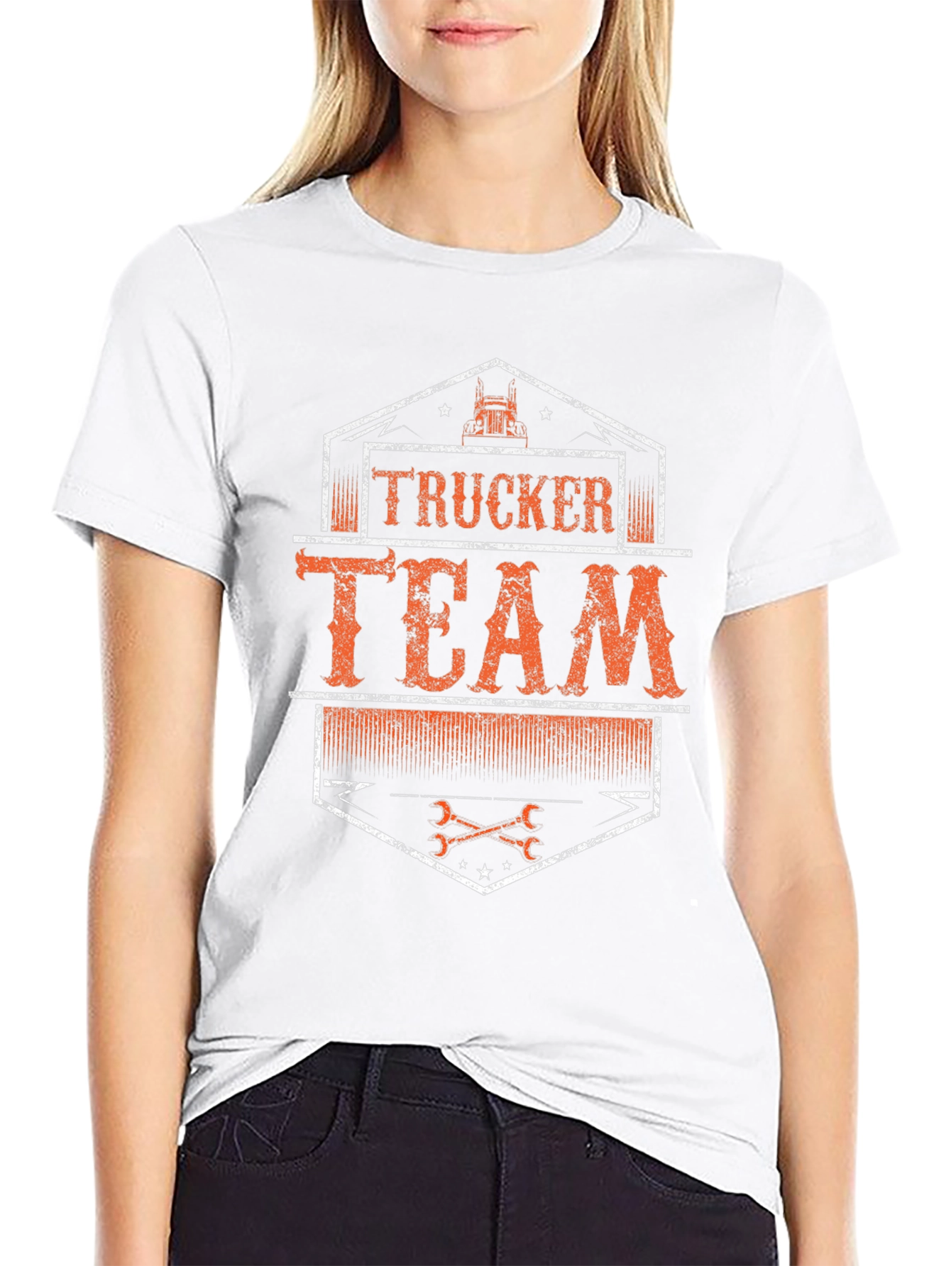 Trucker Team Graphic T-Shirt - Classic Trucker Apparel