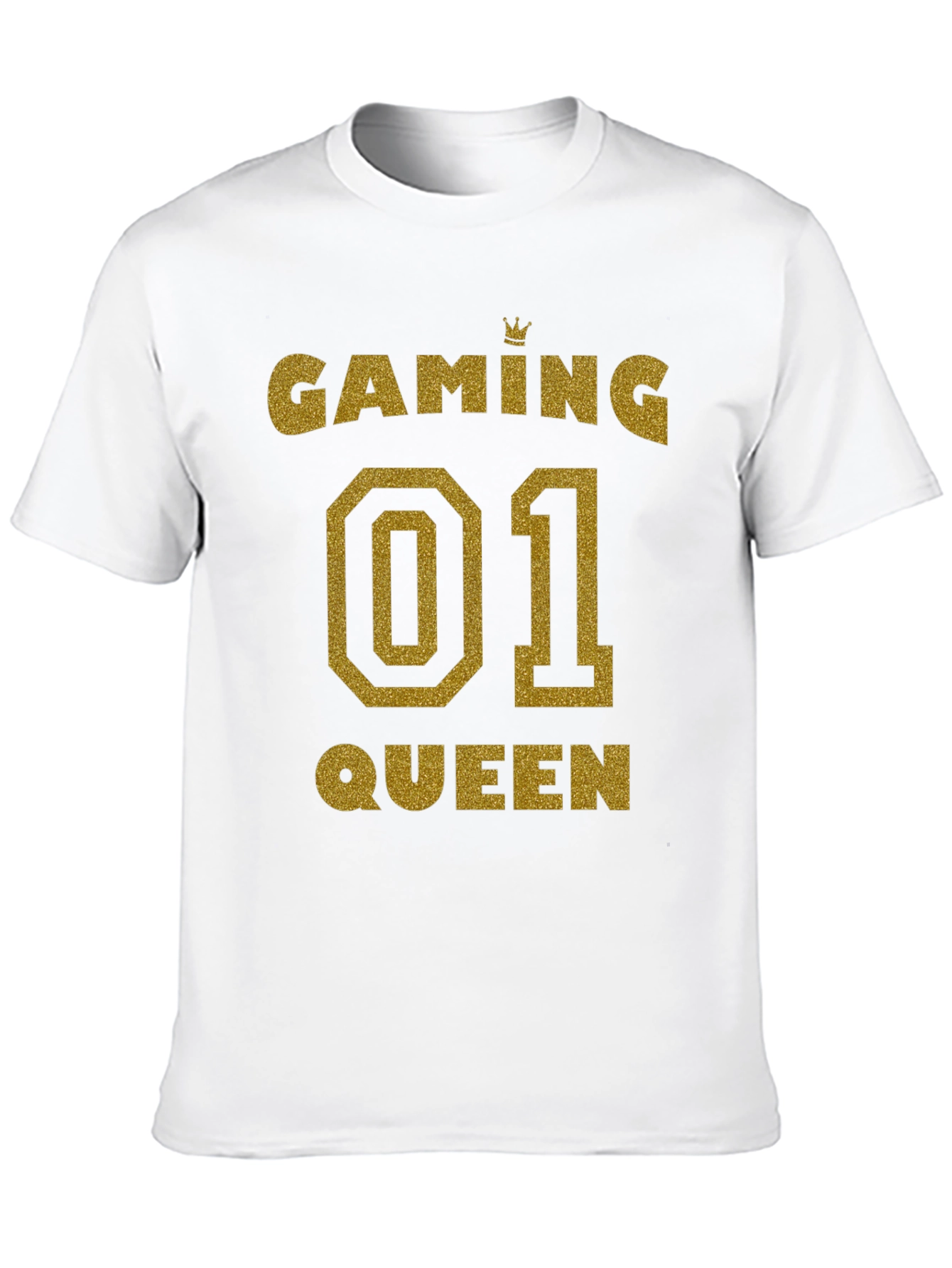 Gaming Queen 01 T-Shirt - Black