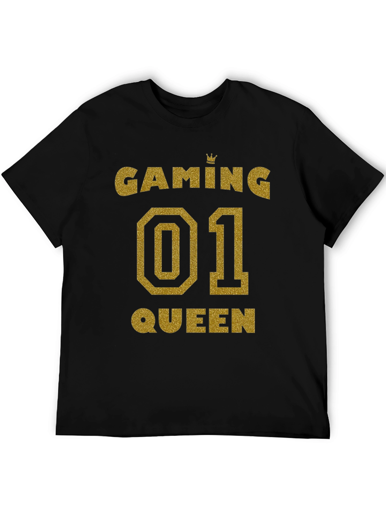 Gaming Queen 01 T-Shirt - Black