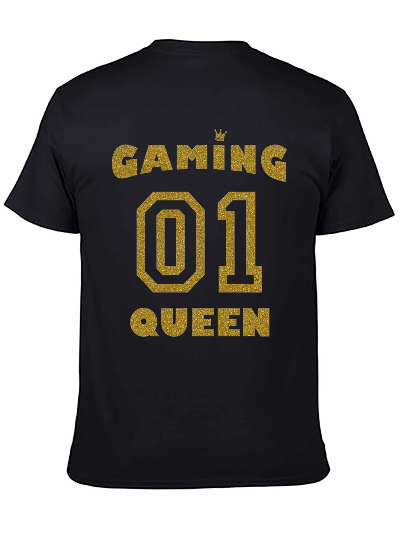 Gaming Queen 01 T-Shirt - Black