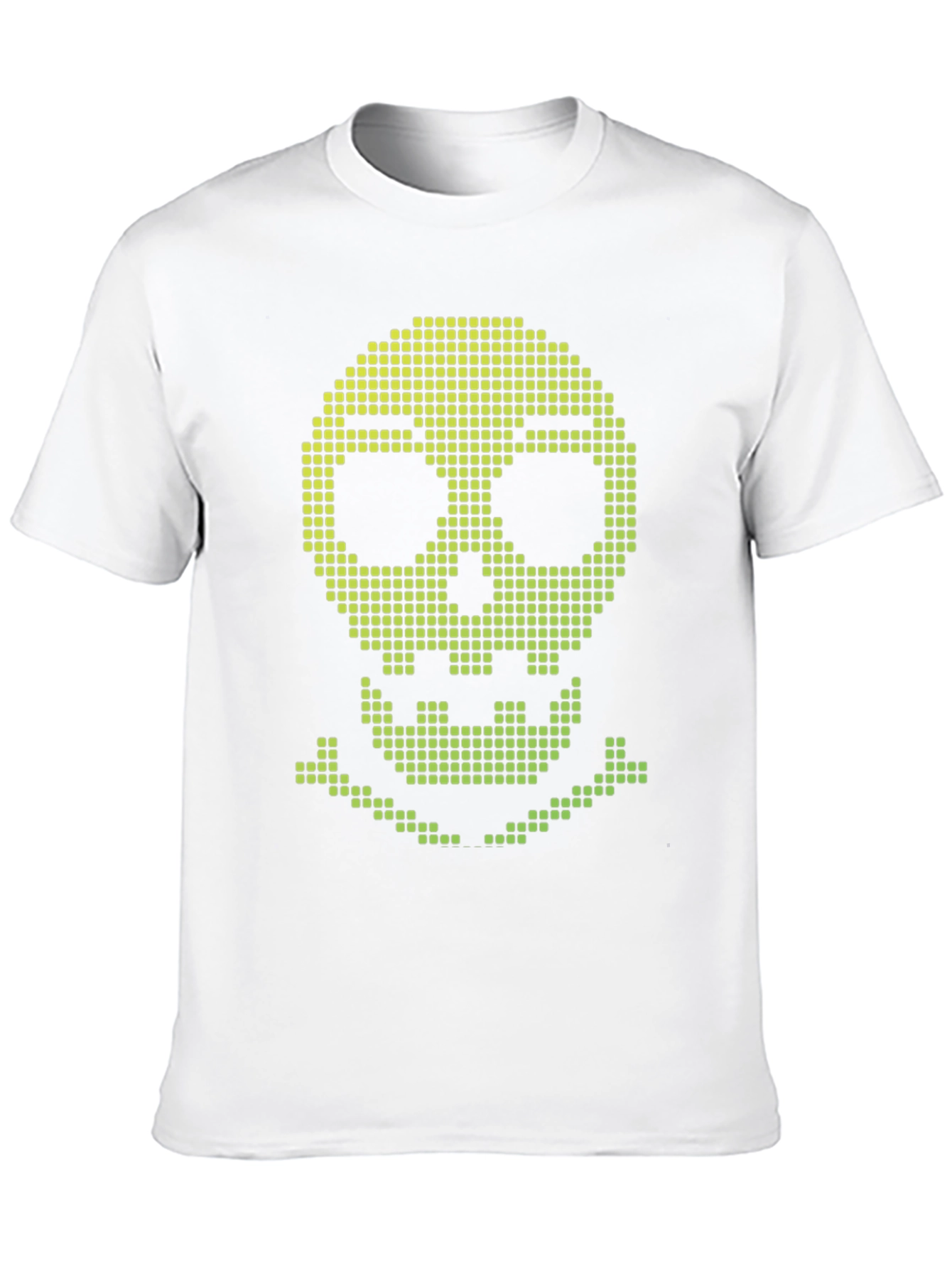 Pixel Skull Black T-Shirt
