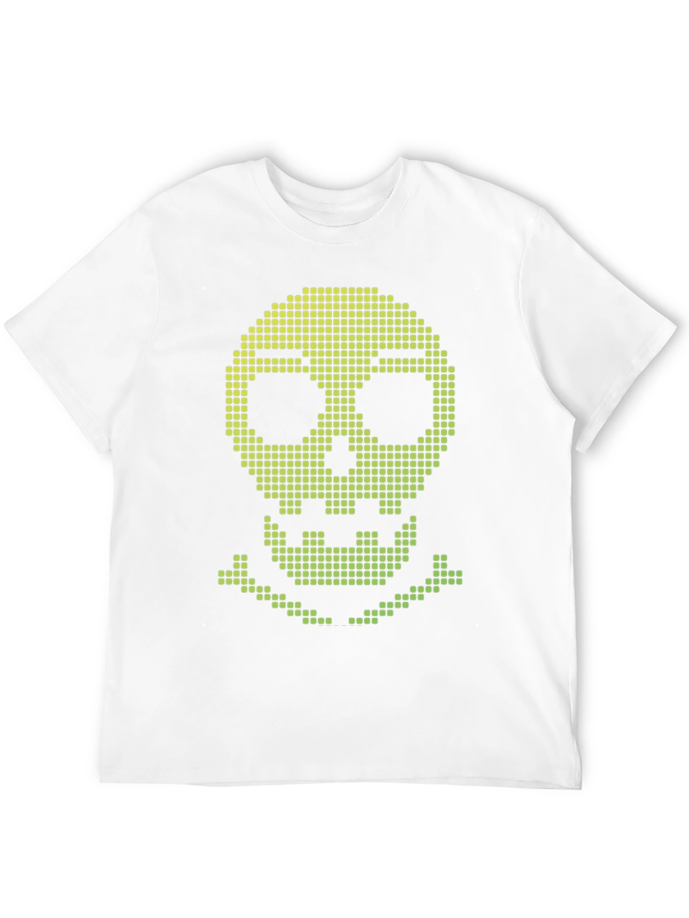 Pixel Skull Black T-Shirt