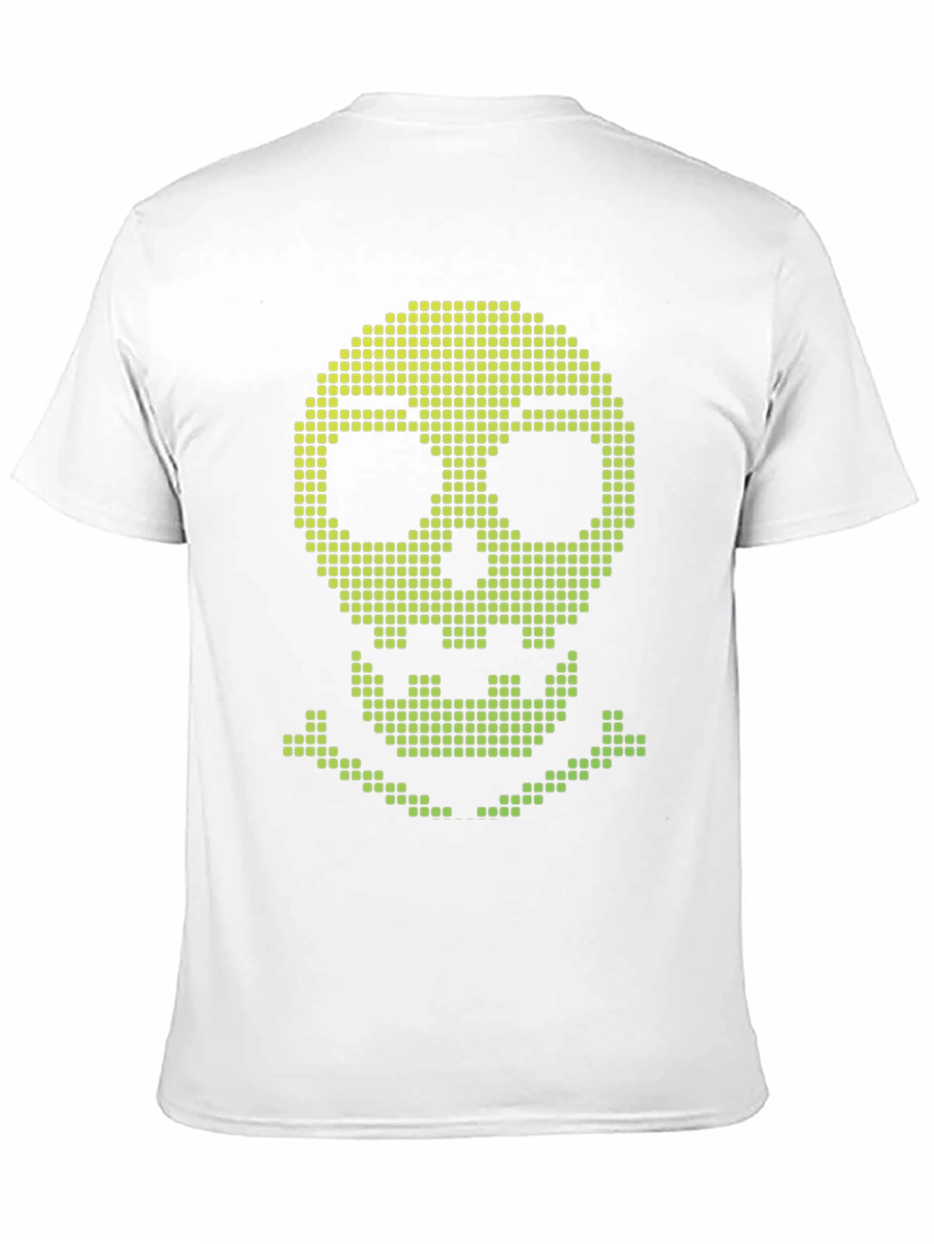 Pixel Skull Black T-Shirt