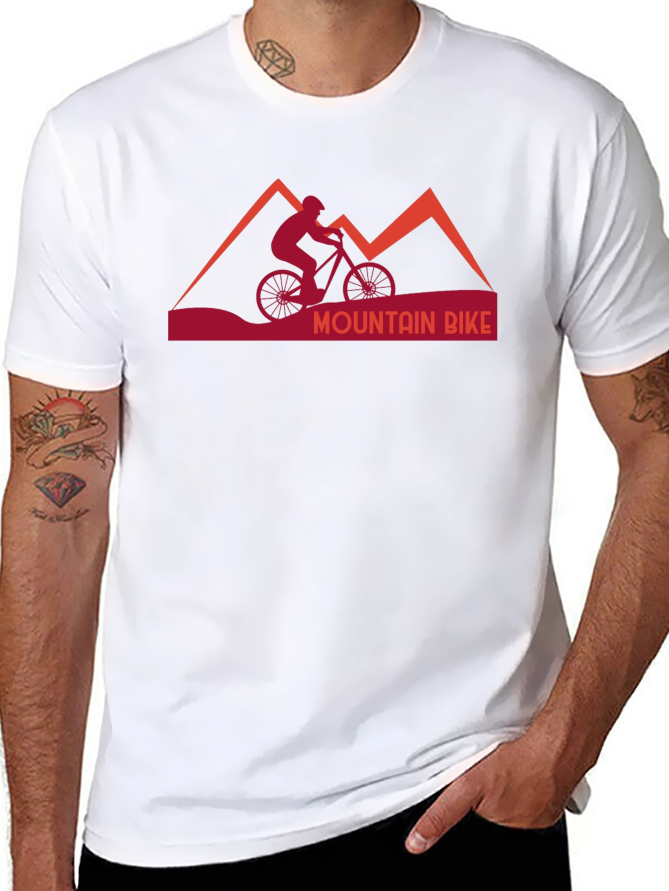 Mountain Bike Graphic Tee - Adventure Ready T-Shirt