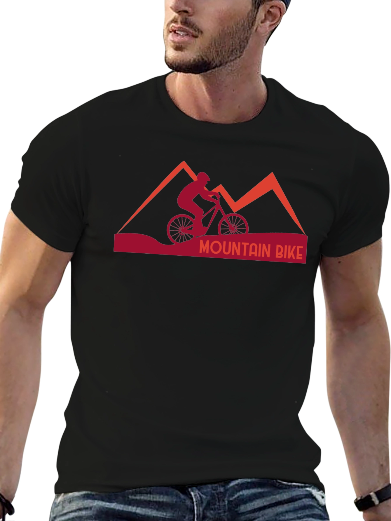 Mountain Bike Graphic Tee - Adventure Ready T-Shirt