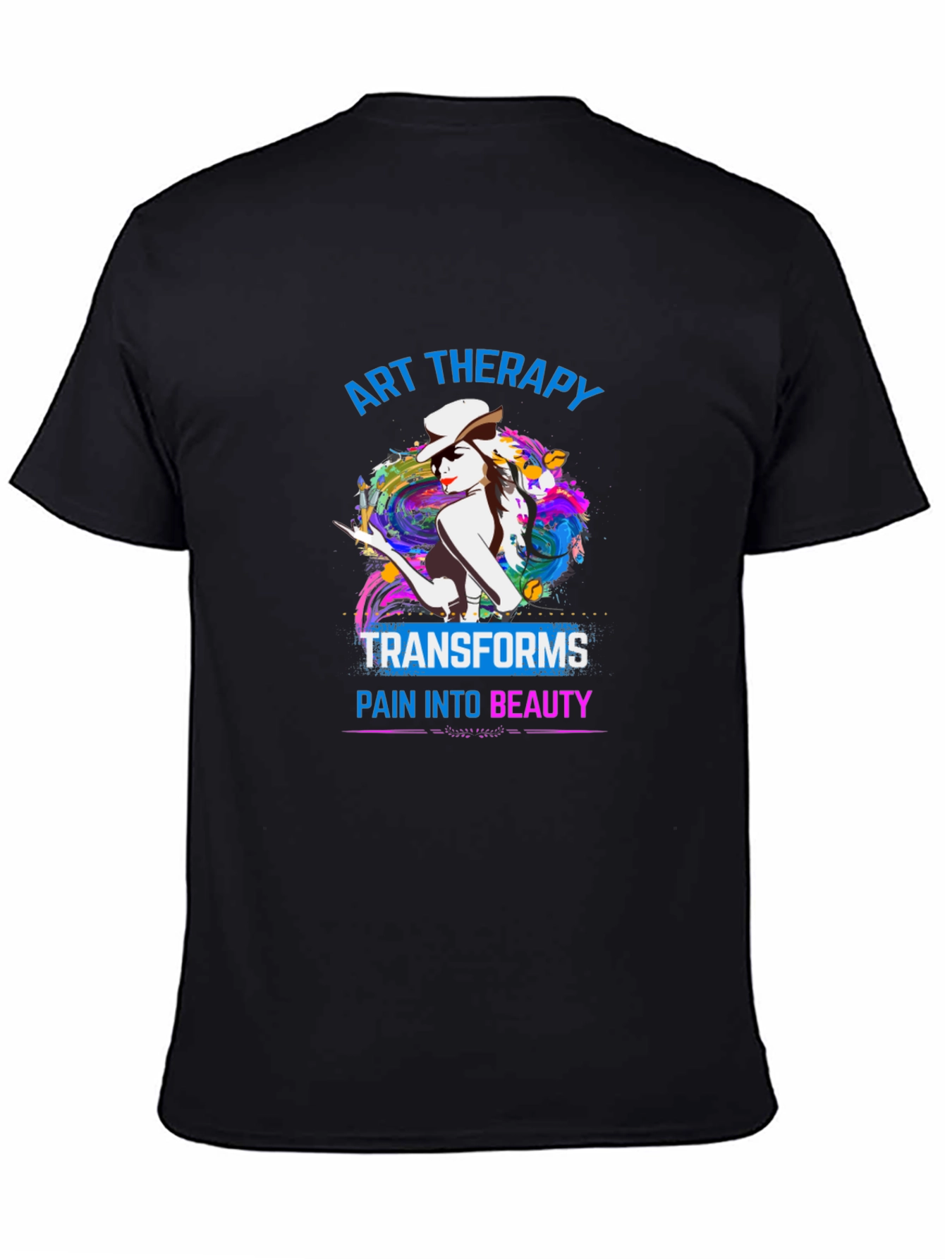 Art Therapy T-Shirt: Transforms Pain into Beauty