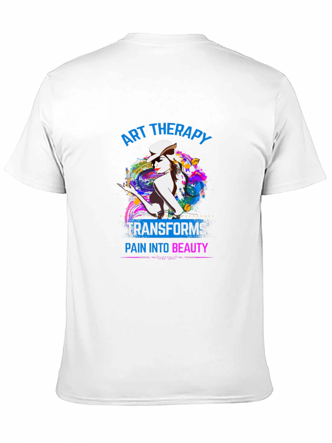 Art Therapy T-Shirt: Transforms Pain into Beauty