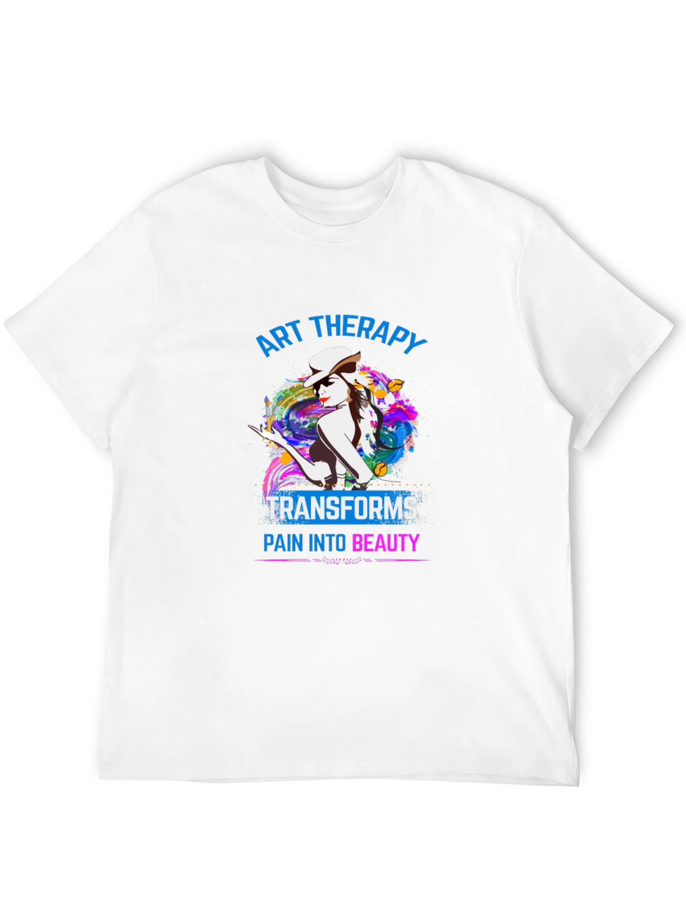Art Therapy T-Shirt: Transforms Pain into Beauty