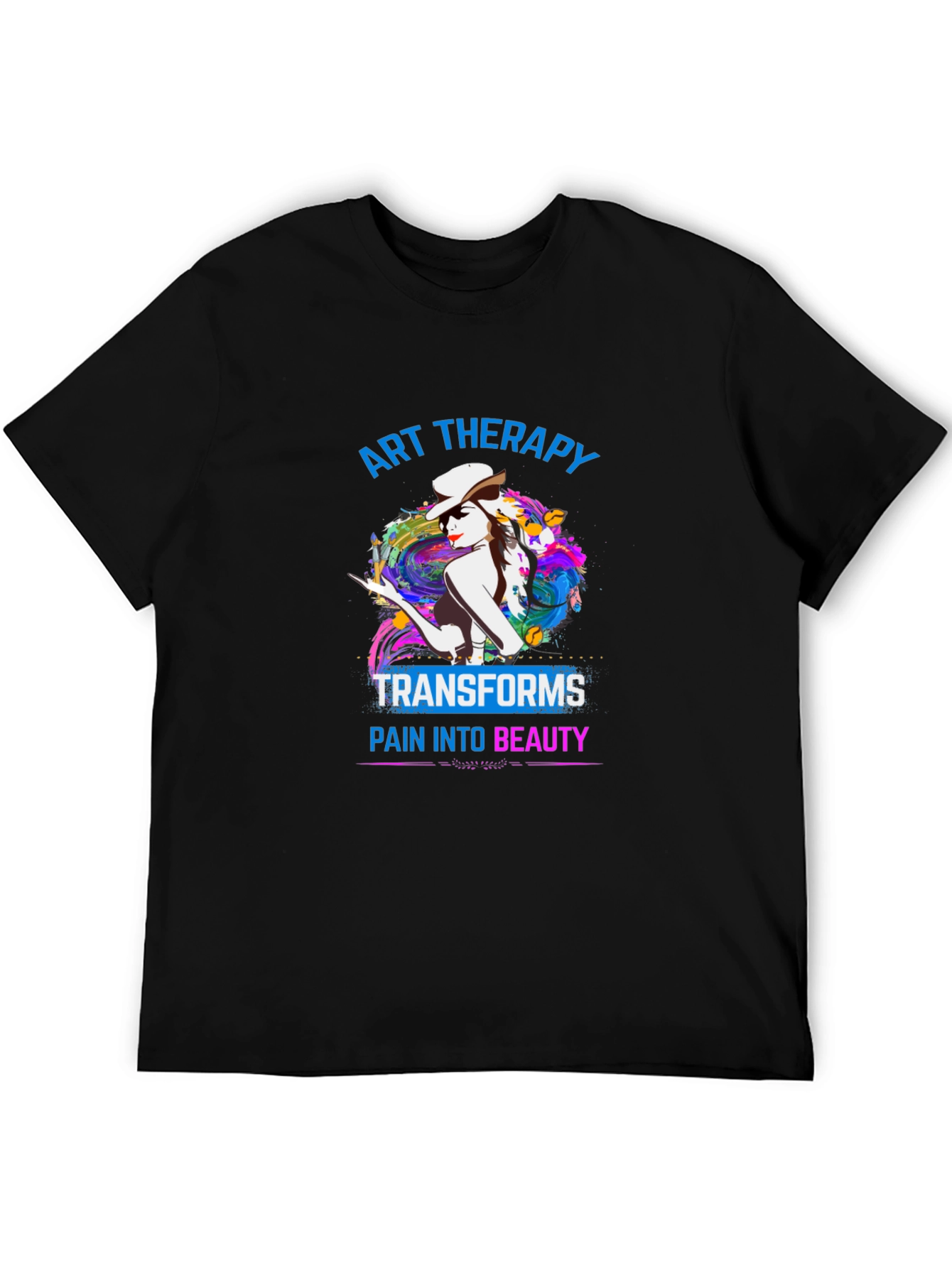 Art Therapy T-Shirt: Transforms Pain into Beauty