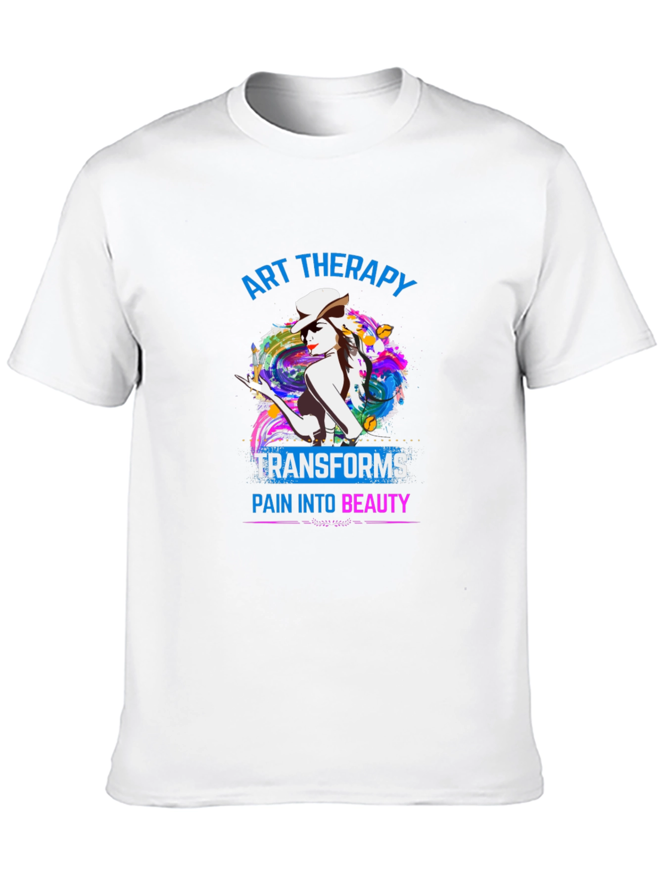 Art Therapy T-Shirt: Transforms Pain into Beauty