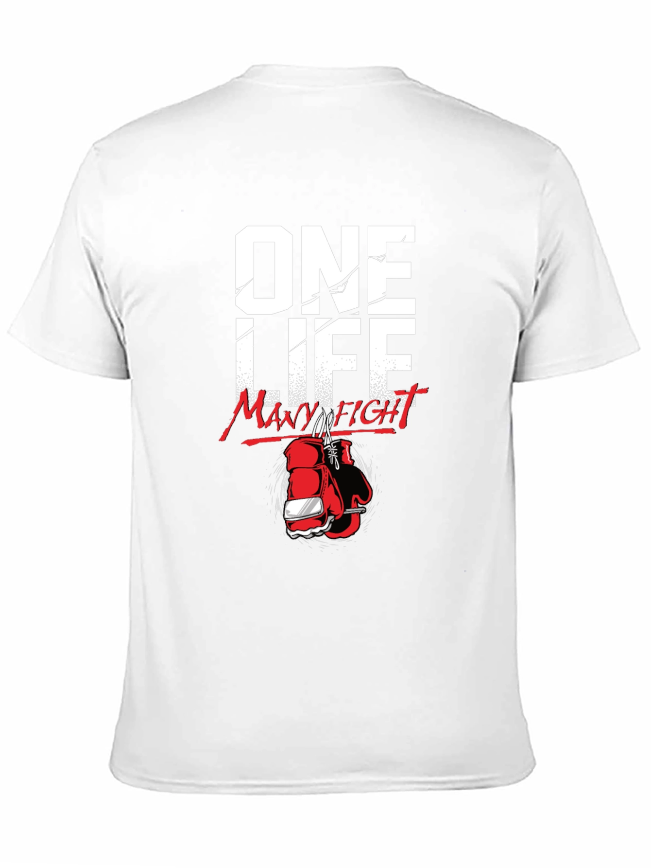 One Life Many Fights Graphic T-Shirt