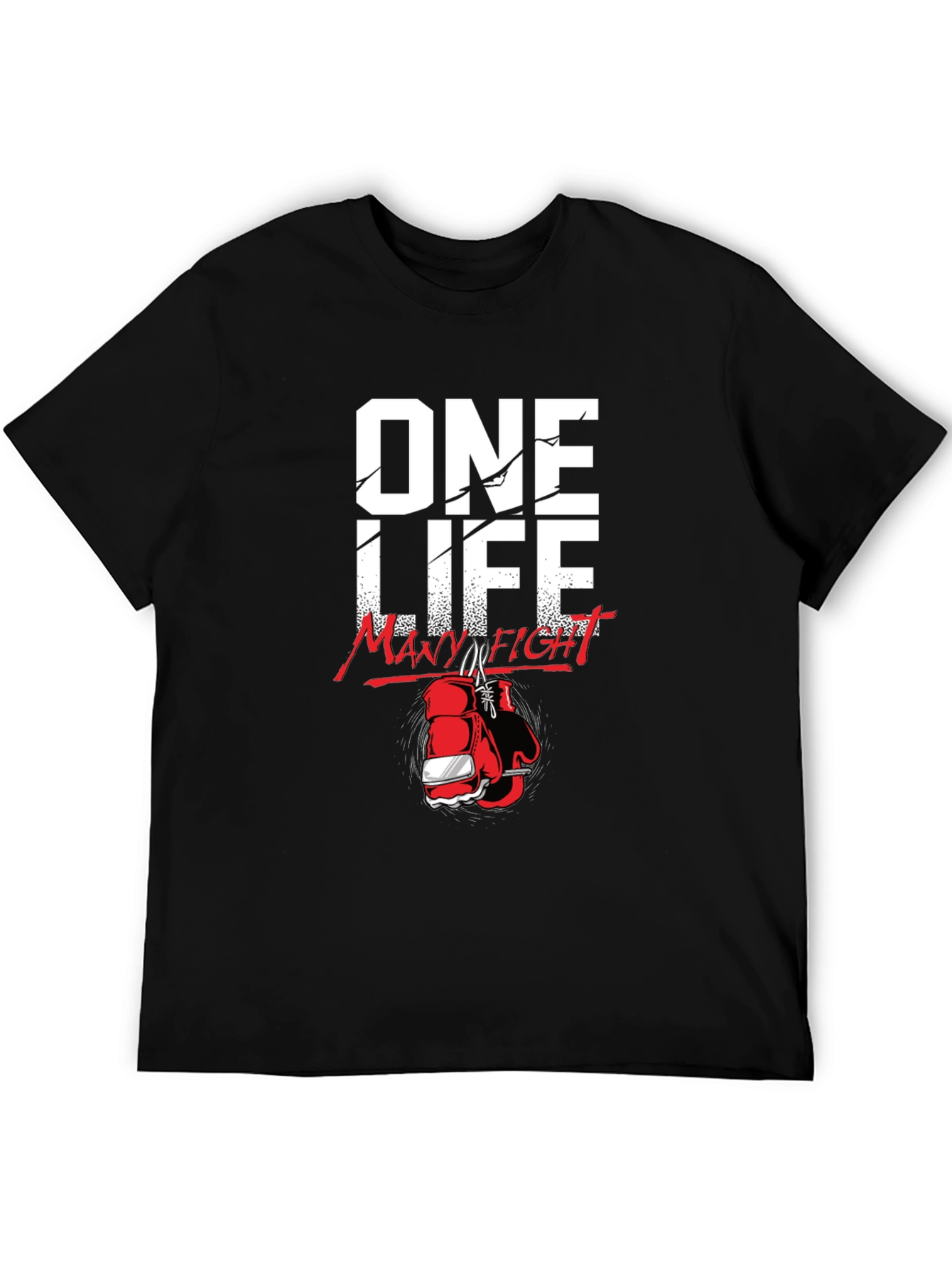 One Life Many Fights Graphic T-Shirt