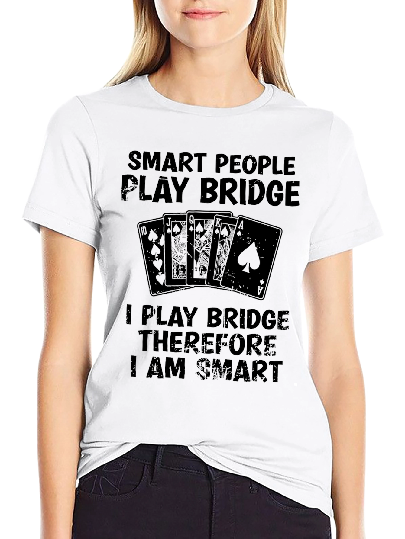Smart People Play Bridge T-Shirt