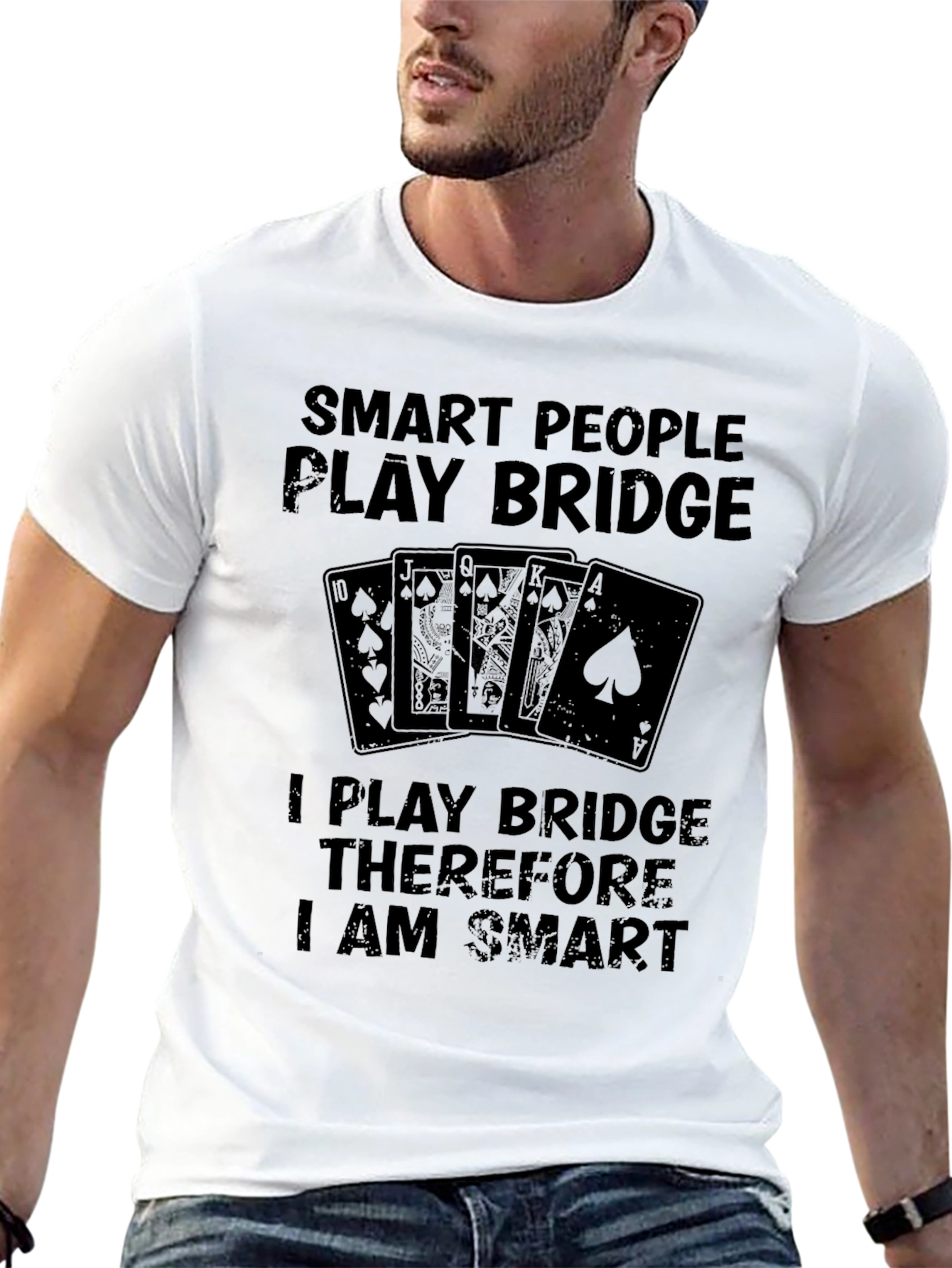 Smart People Play Bridge T-Shirt