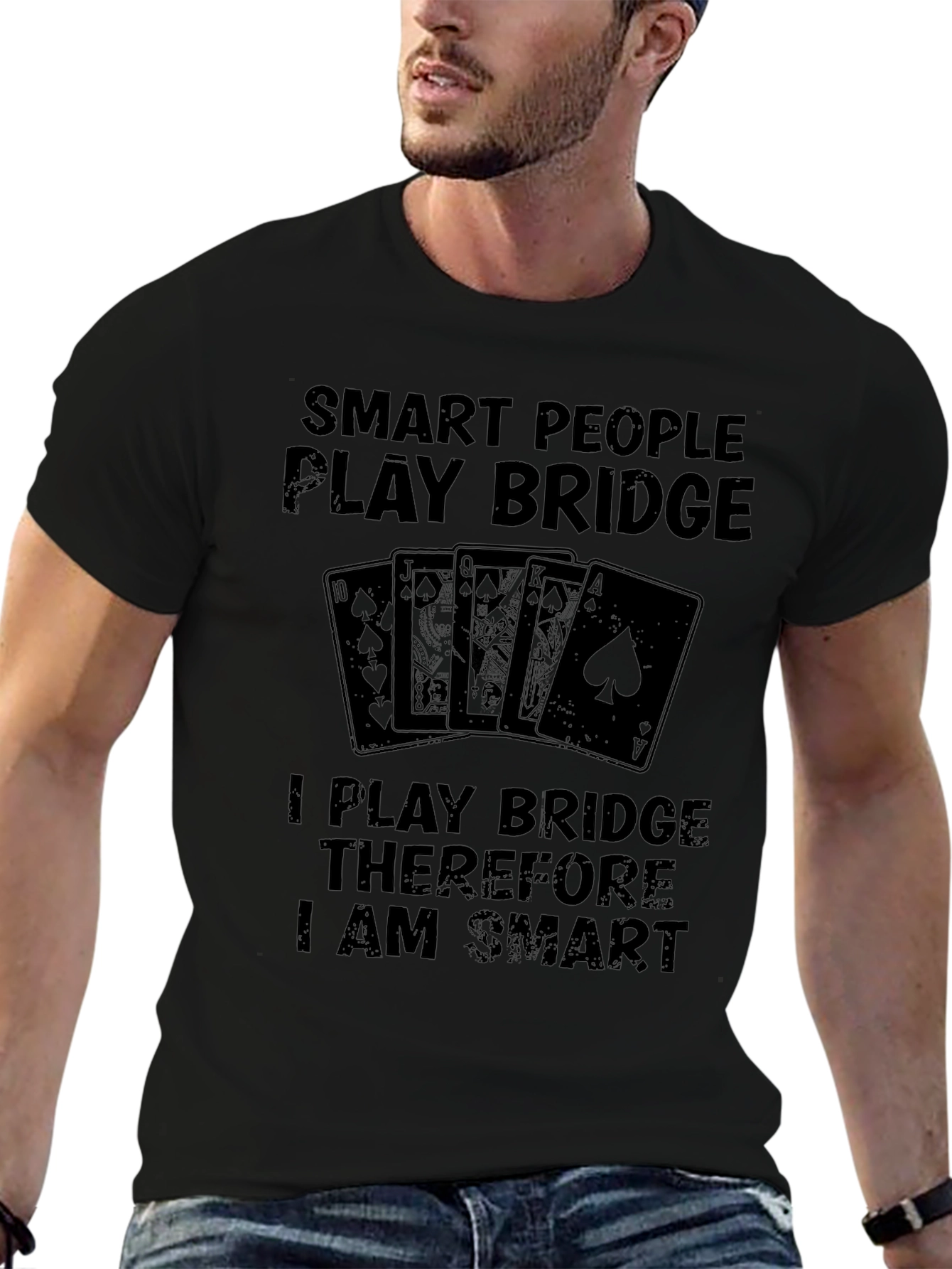 Smart People Play Bridge T-Shirt