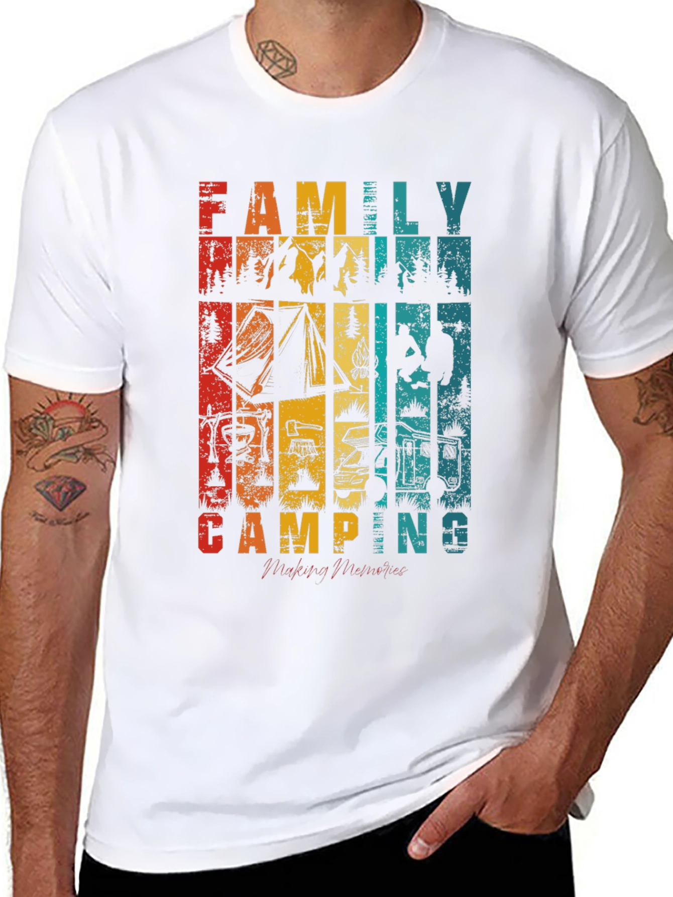 Family Camping Memories T-Shirt