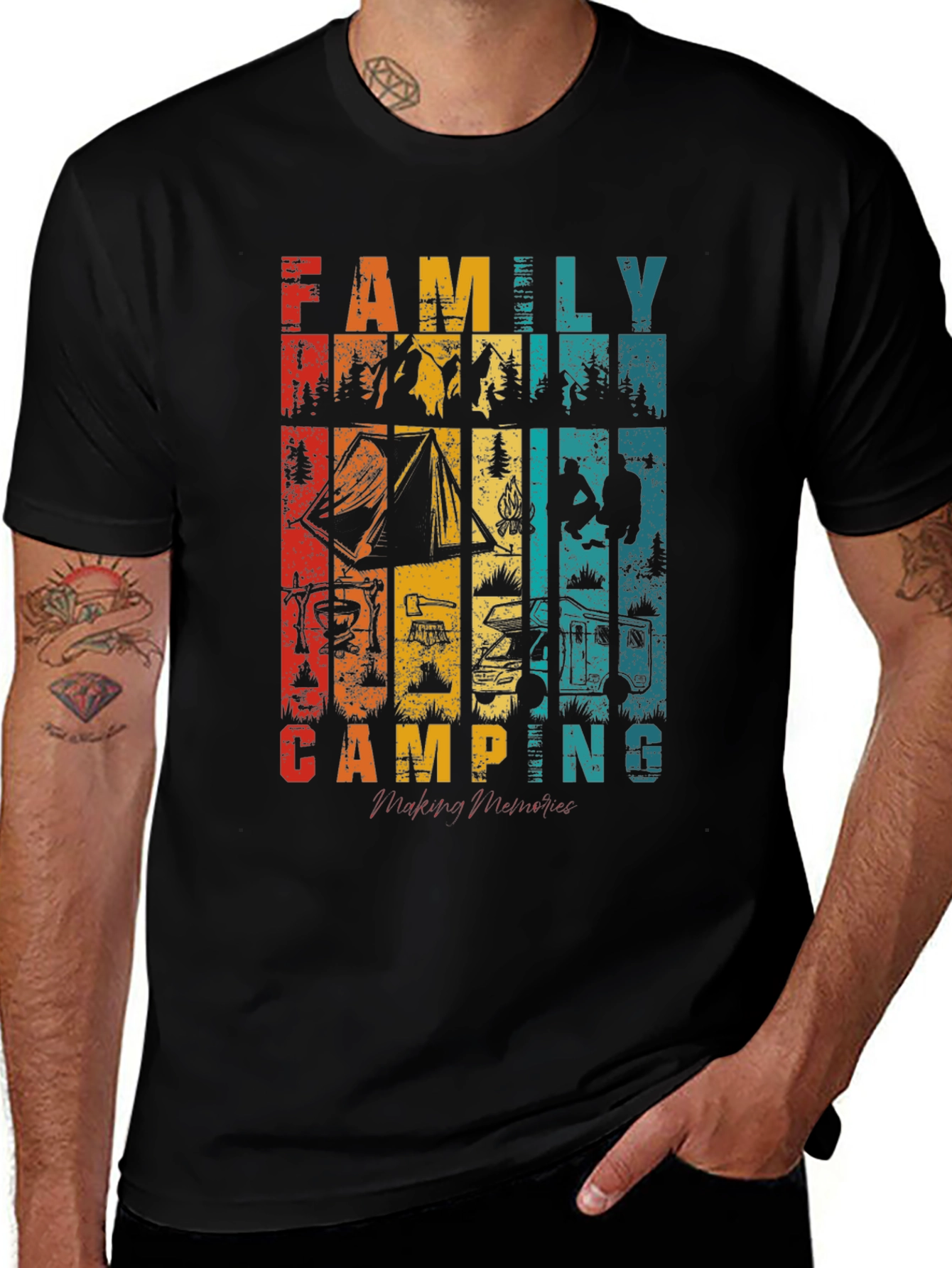 Family Camping Memories T-Shirt