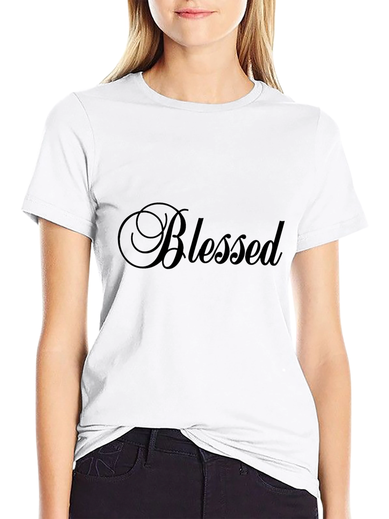 Blessed Black T-Shirt - Casual Style