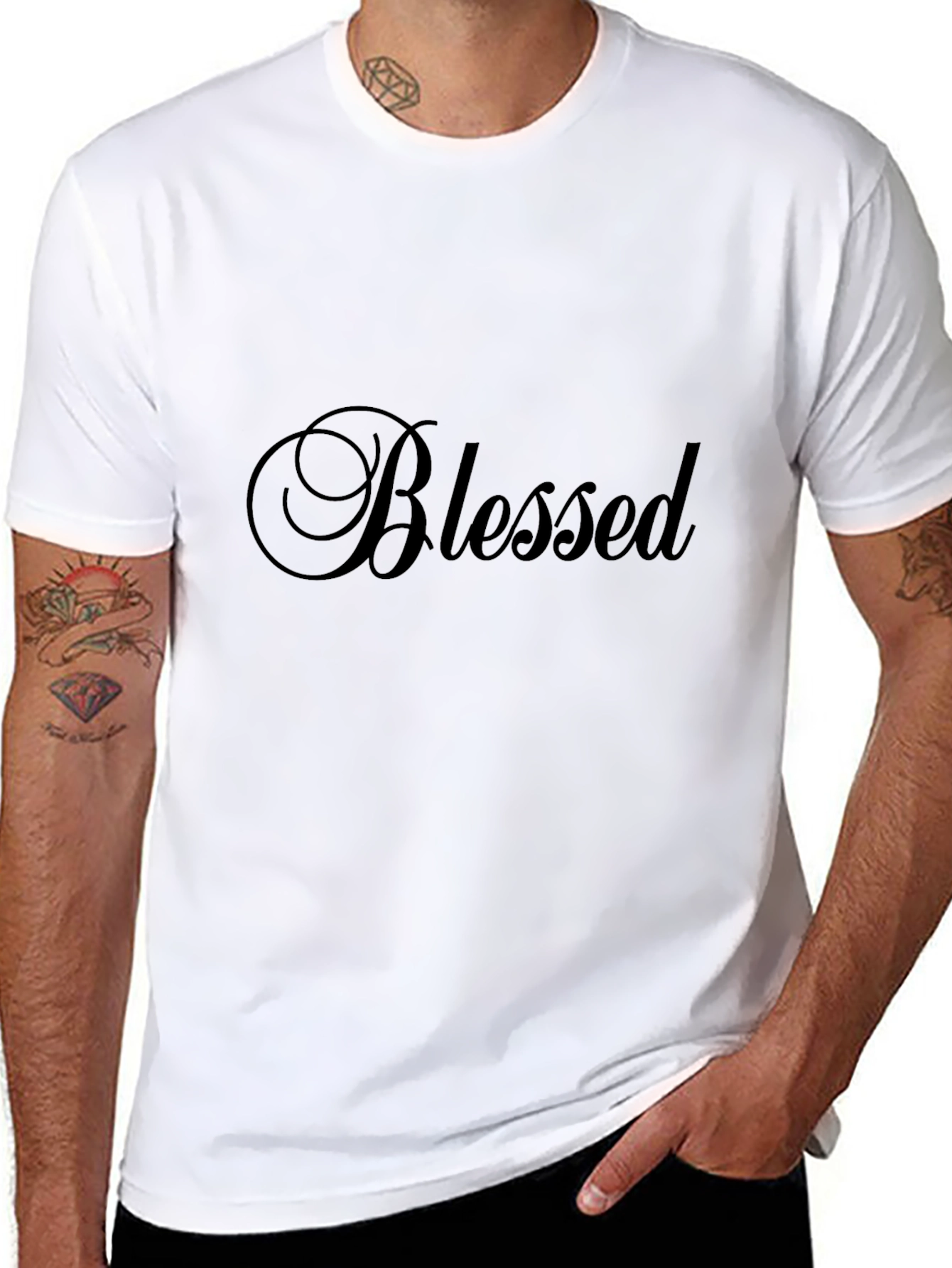 Blessed Black T-Shirt - Casual Style