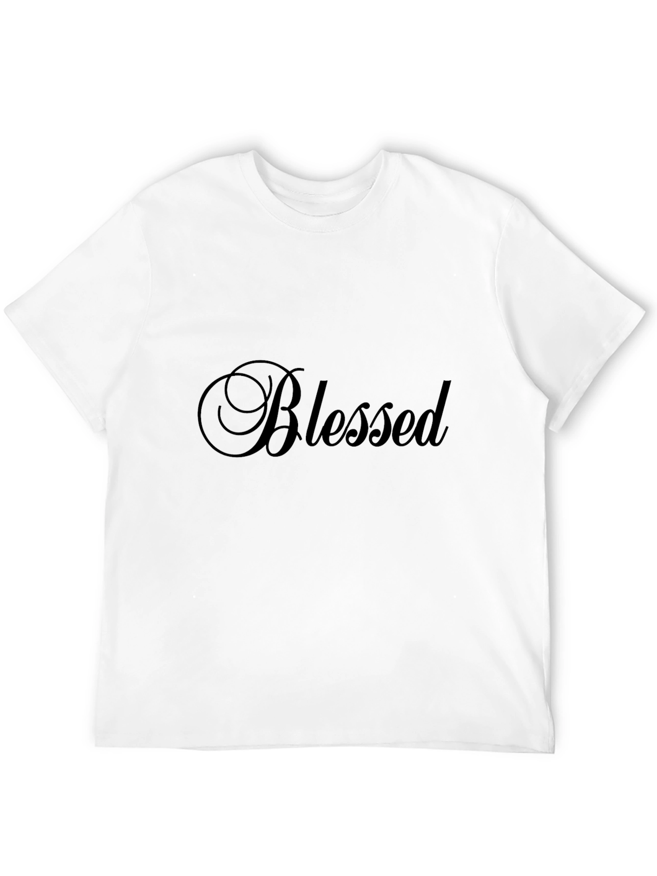 Blessed Black T-Shirt - Casual Style