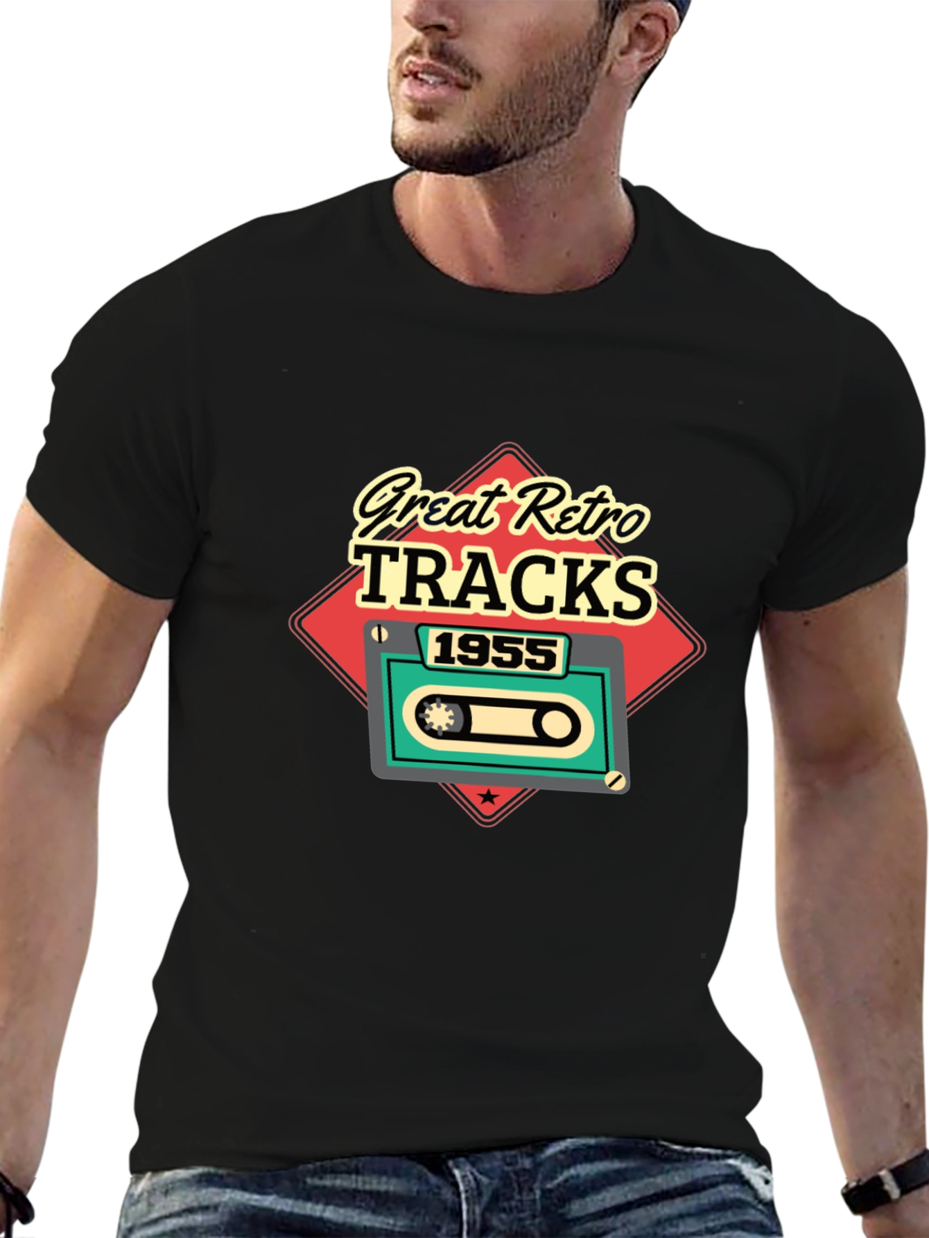 Great Retro Tracks 1955 T-Shirt