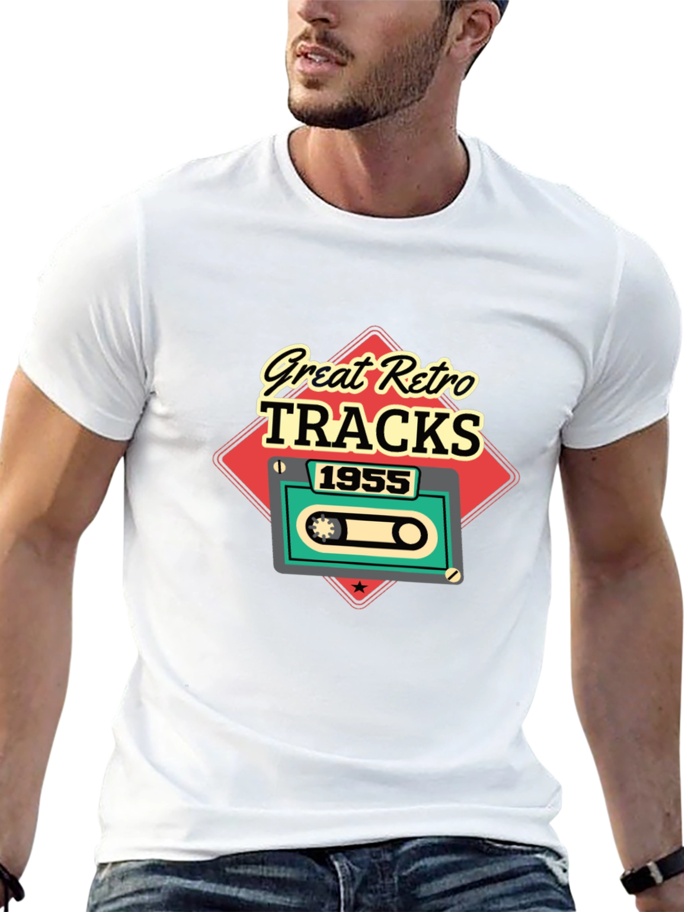Great Retro Tracks 1955 T-Shirt