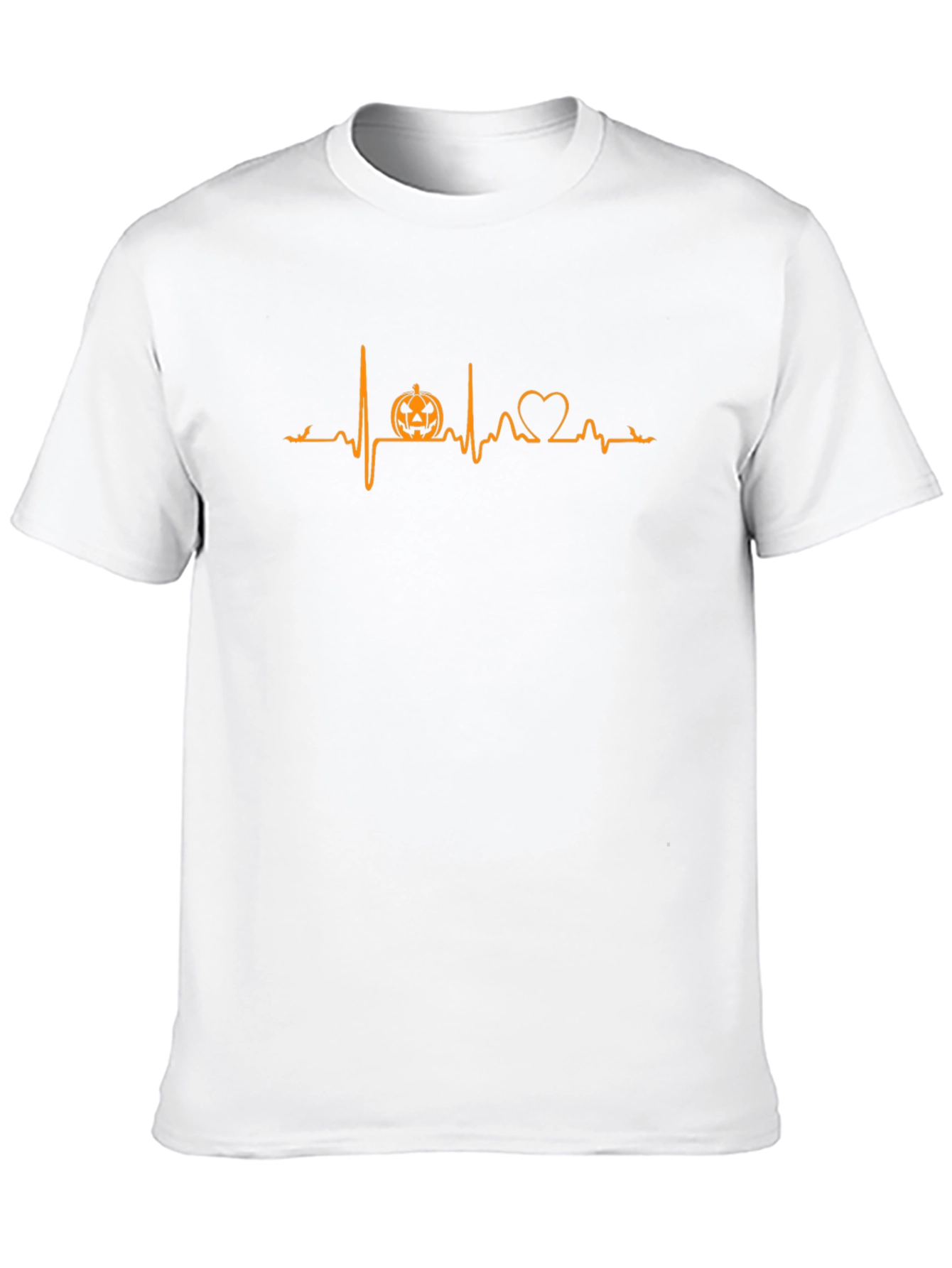 Halloween Heartbeat T-Shirt - Pumpkin Love!