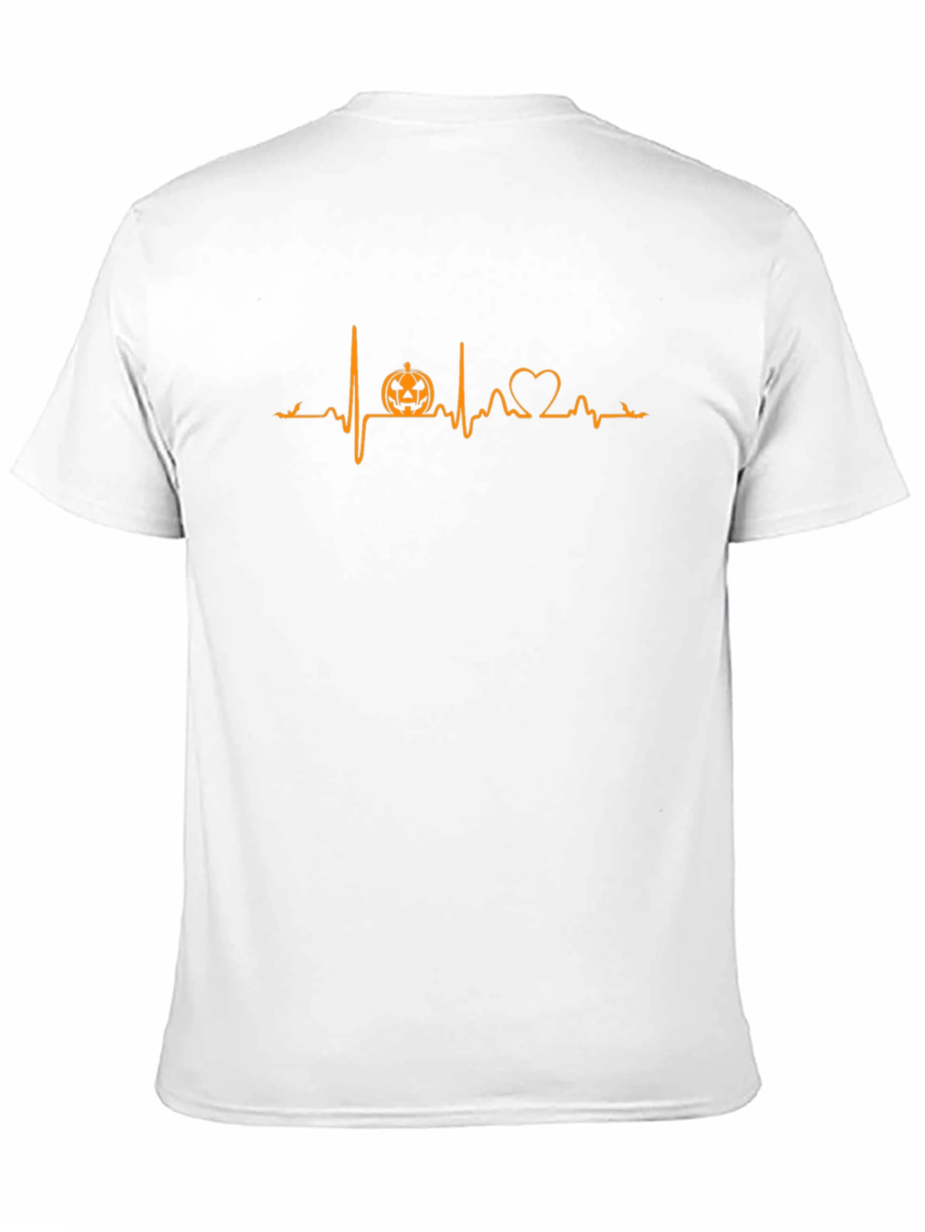 Halloween Heartbeat T-Shirt - Pumpkin Love!