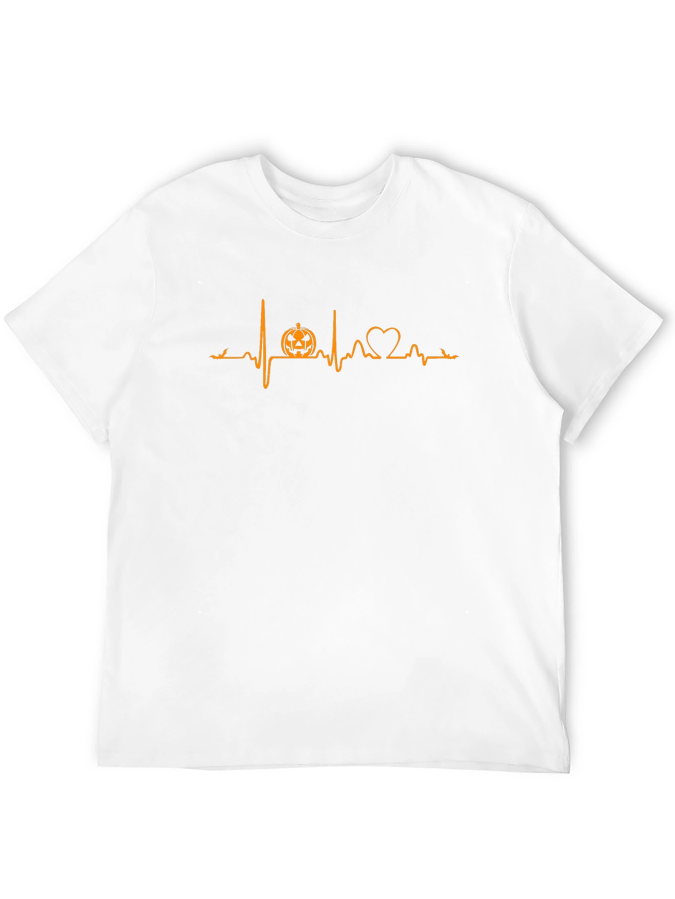 Halloween Heartbeat T-Shirt - Pumpkin Love!