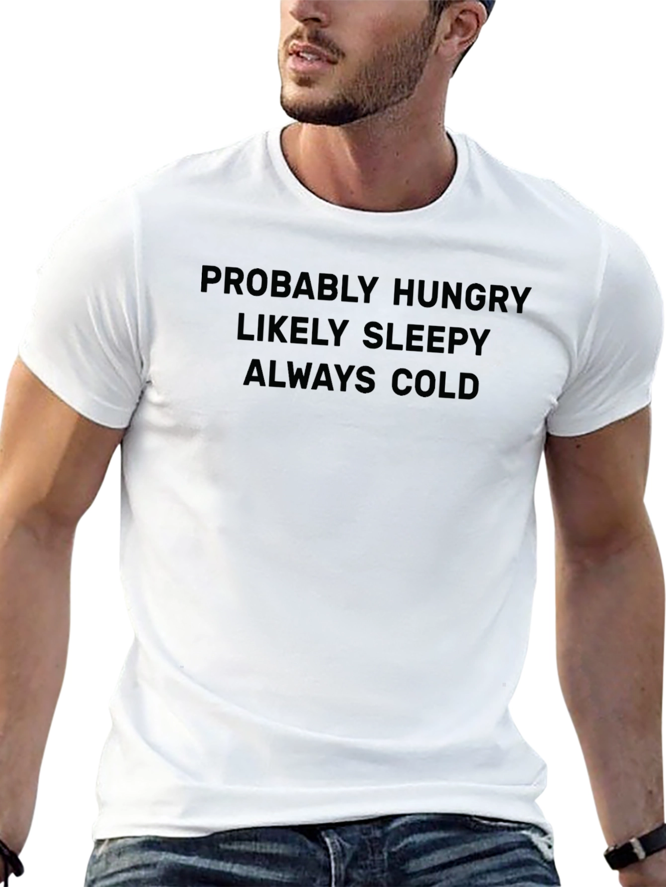 Funny Always Cold Graphic Tee