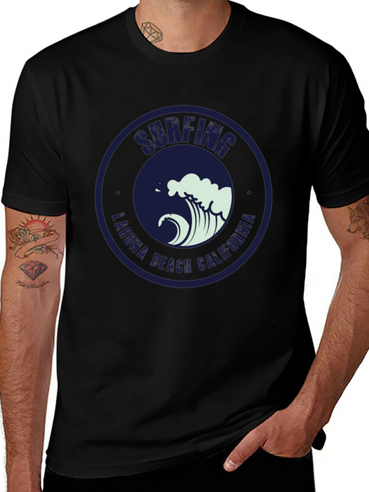 Surfing Laguna Beach California Tee