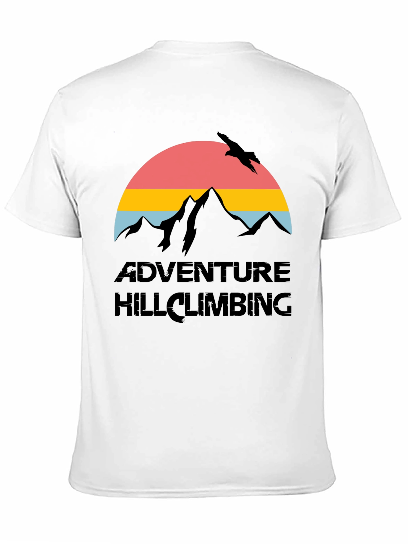 Adventure Hill Climbing T-Shirt - Mountain Graphic Tee