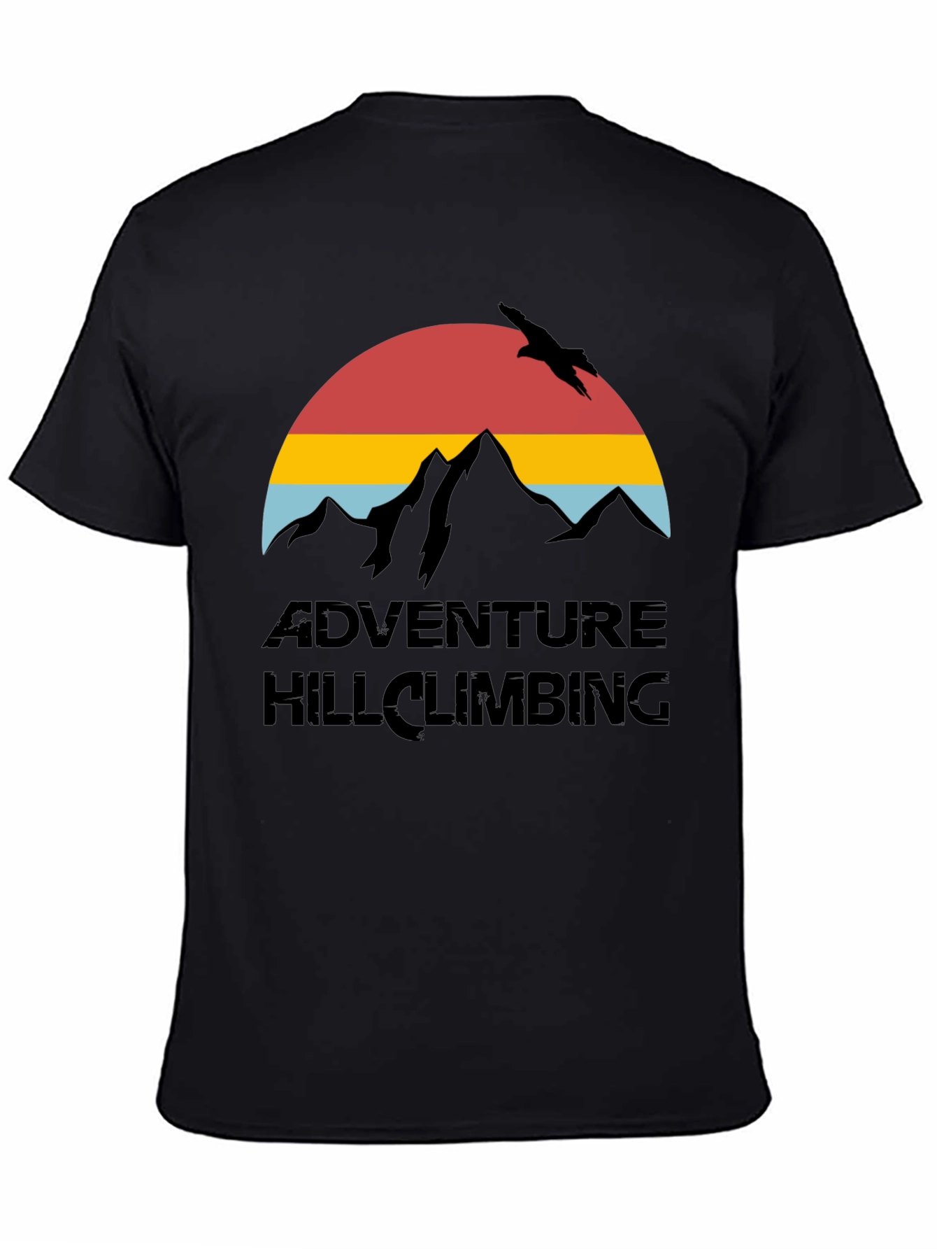 Adventure Hill Climbing T-Shirt - Mountain Graphic Tee