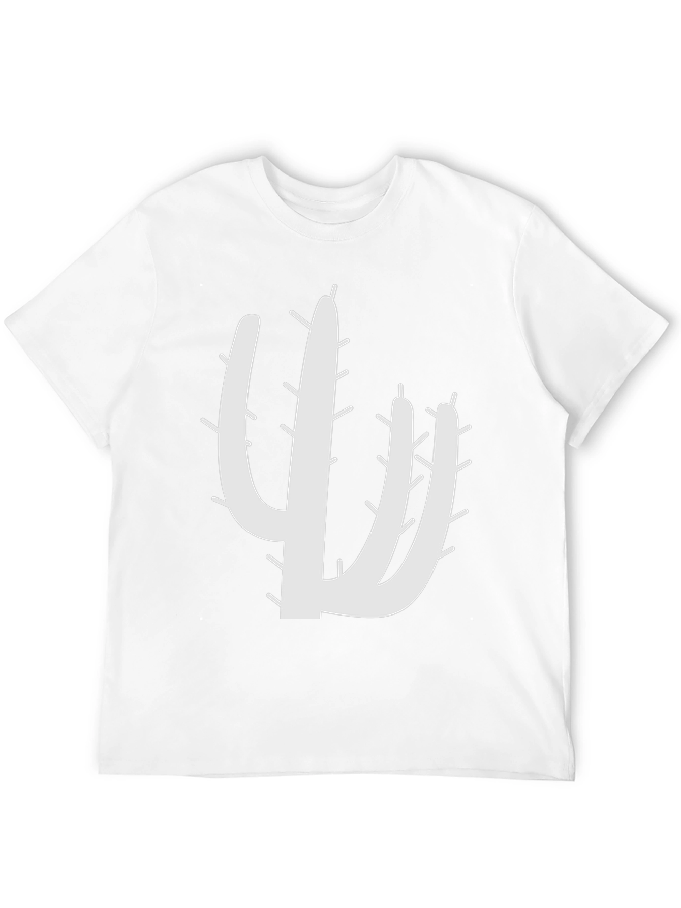 Cactus Graphic Black T-Shirt